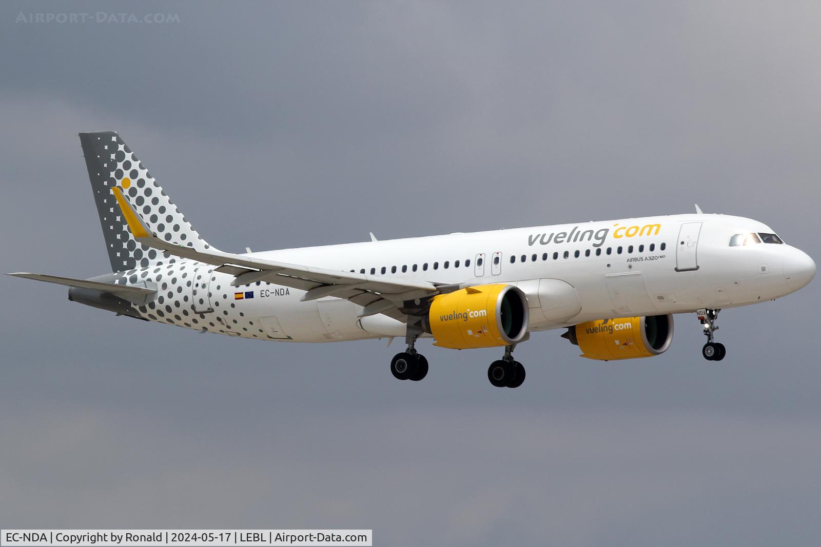 EC-NDA, 2019 Airbus A320-271N C/N 8843, at bcn