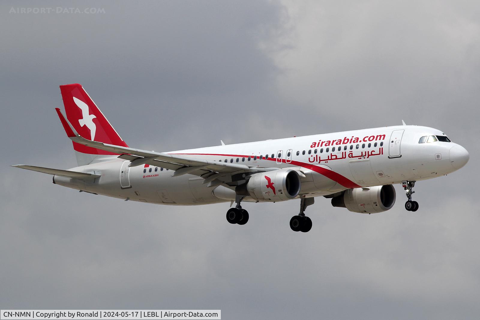 CN-NMN, 2014 Airbus A320-214 C/N 6365, at bcn