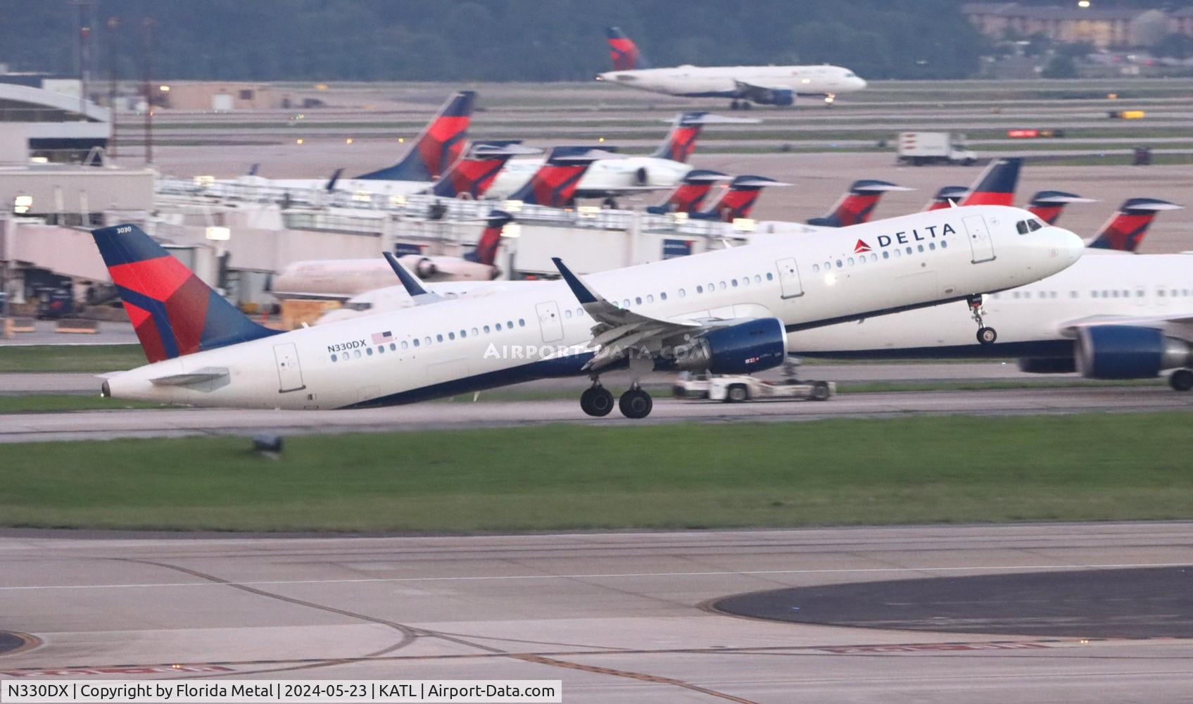 N330DX, 2017 Airbus A321-211 C/N 7896, DAL A321 zx ATL-SLC