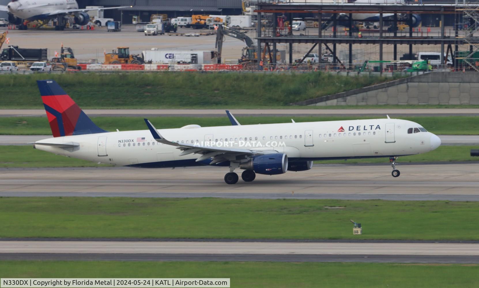 N330DX, 2017 Airbus A321-211 C/N 7896, DAL A321 zx ATL-SLC