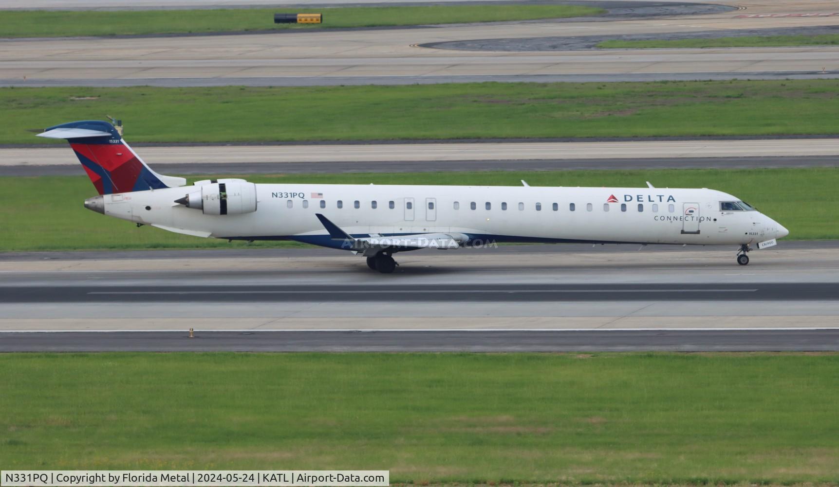 N331PQ, 2014 Bombardier CRJ-900LR (CL-600-2D24) C/N 15331, EDV/DAL CRJ9 zx BMI-ATL