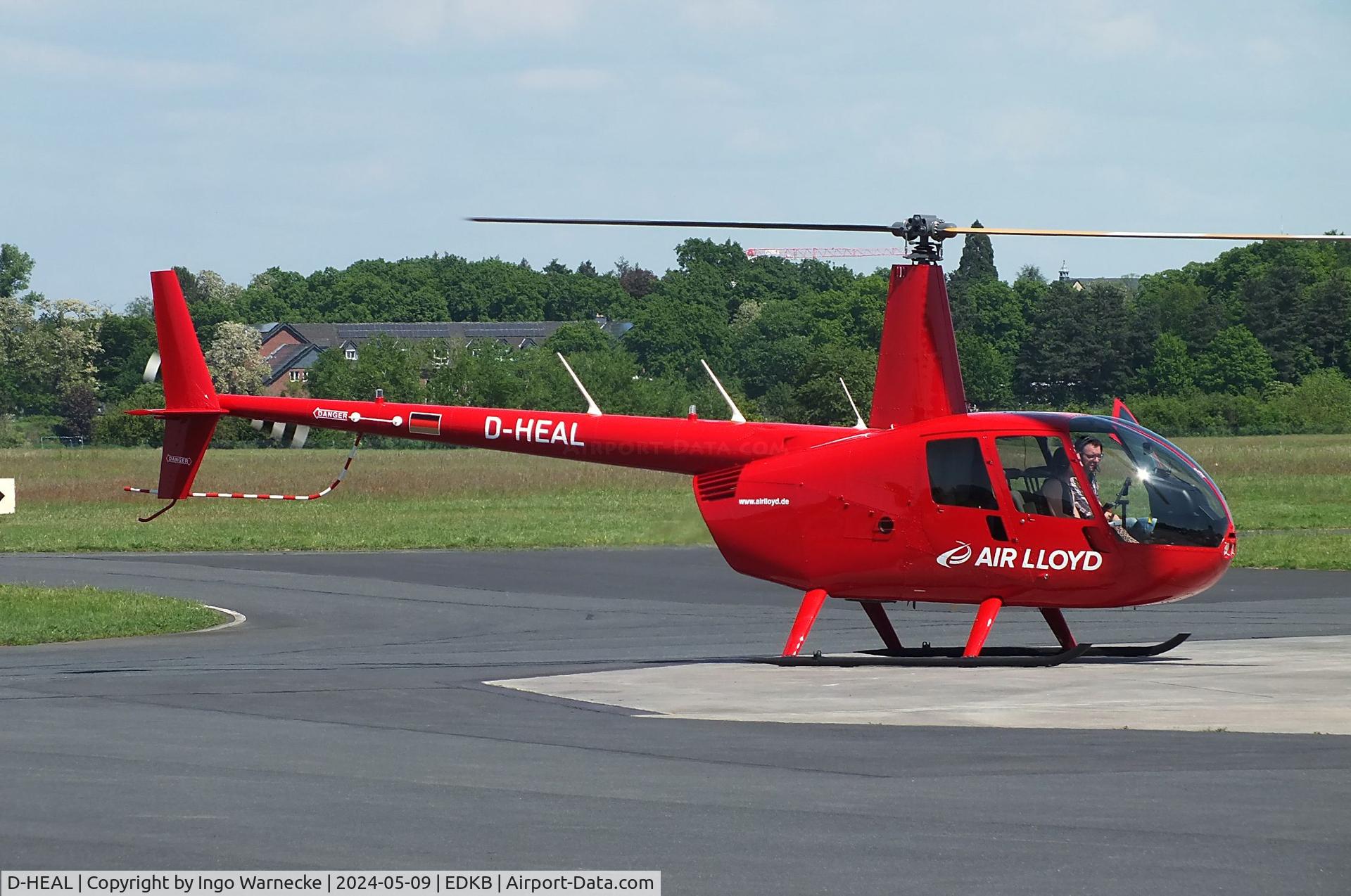 D-HEAL, 2023 Robinson R44 Raven I C/N 2755, Robinson R44 Raven I of Air Lloyd at Bonn-Hangelar airfield '2405