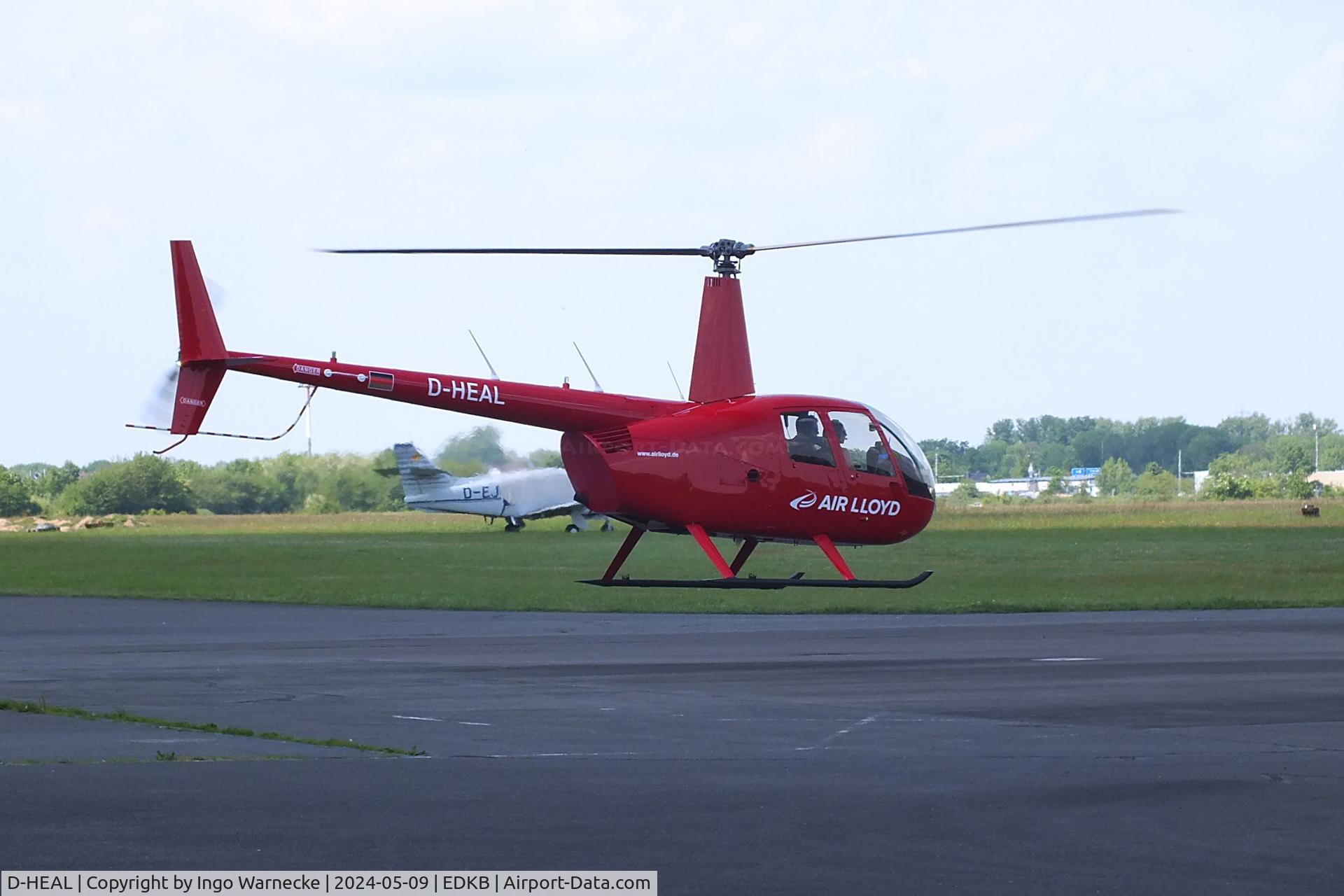 D-HEAL, 2023 Robinson R44 Raven I C/N 2755, Robinson R44 Raven I of Air Lloyd at Bonn-Hangelar airfield '2405