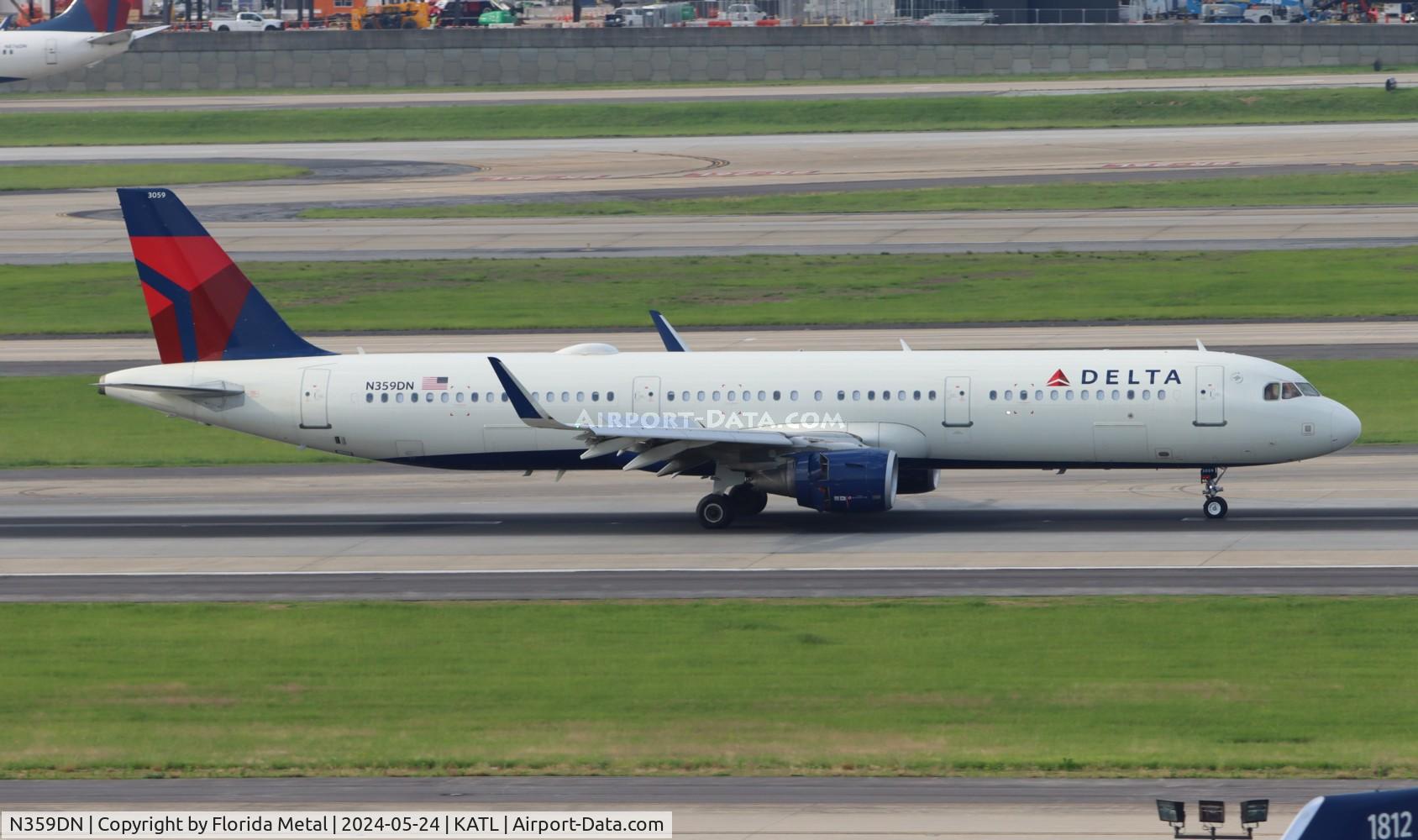 N359DN, 2018 Airbus A321-211 C/N 9370, DAL A321 zx LGA-ATL