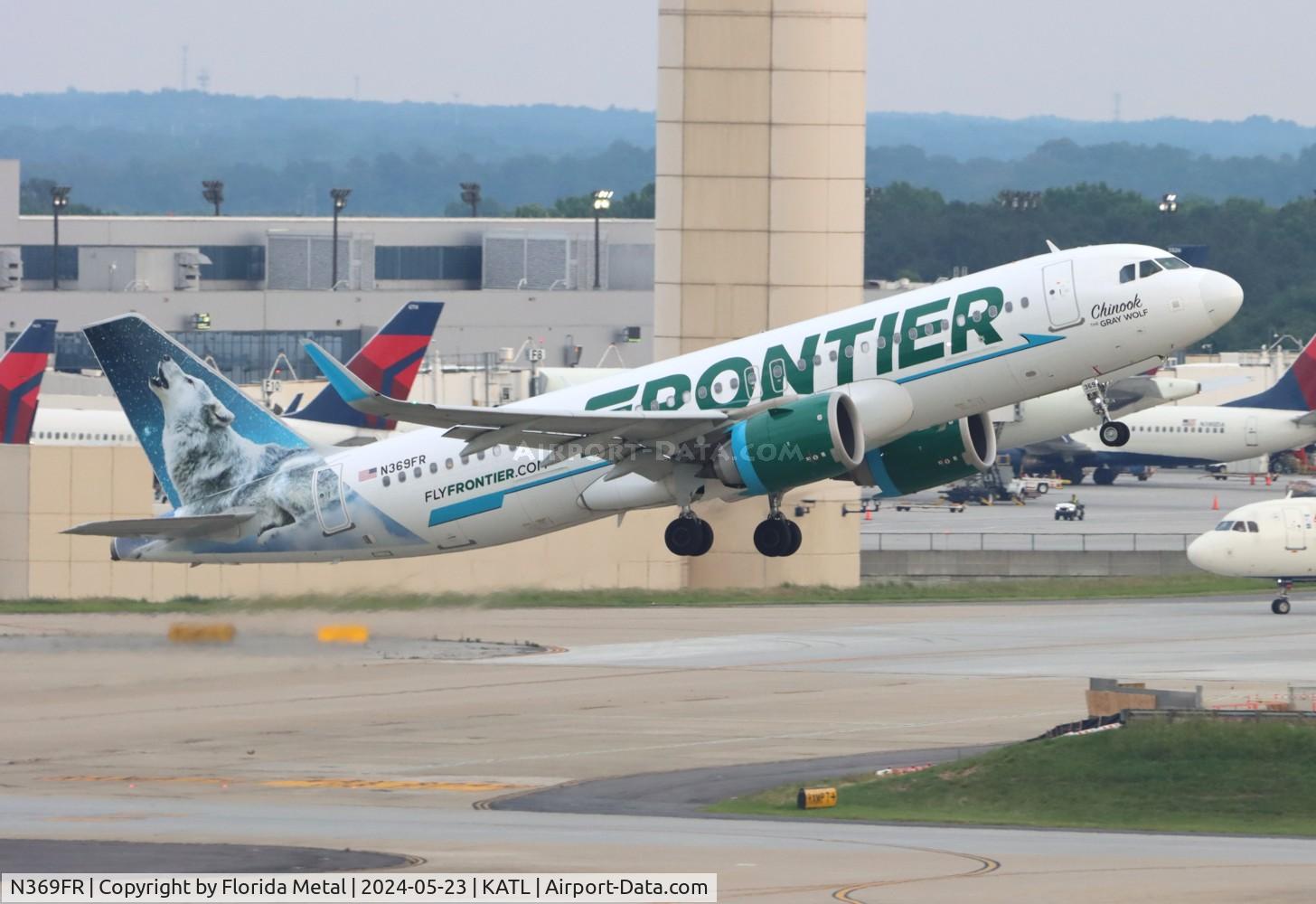 N369FR, 2020 Airbus A320-251N C/N 10031, FFT A32N Chinook zx ATL-MDW