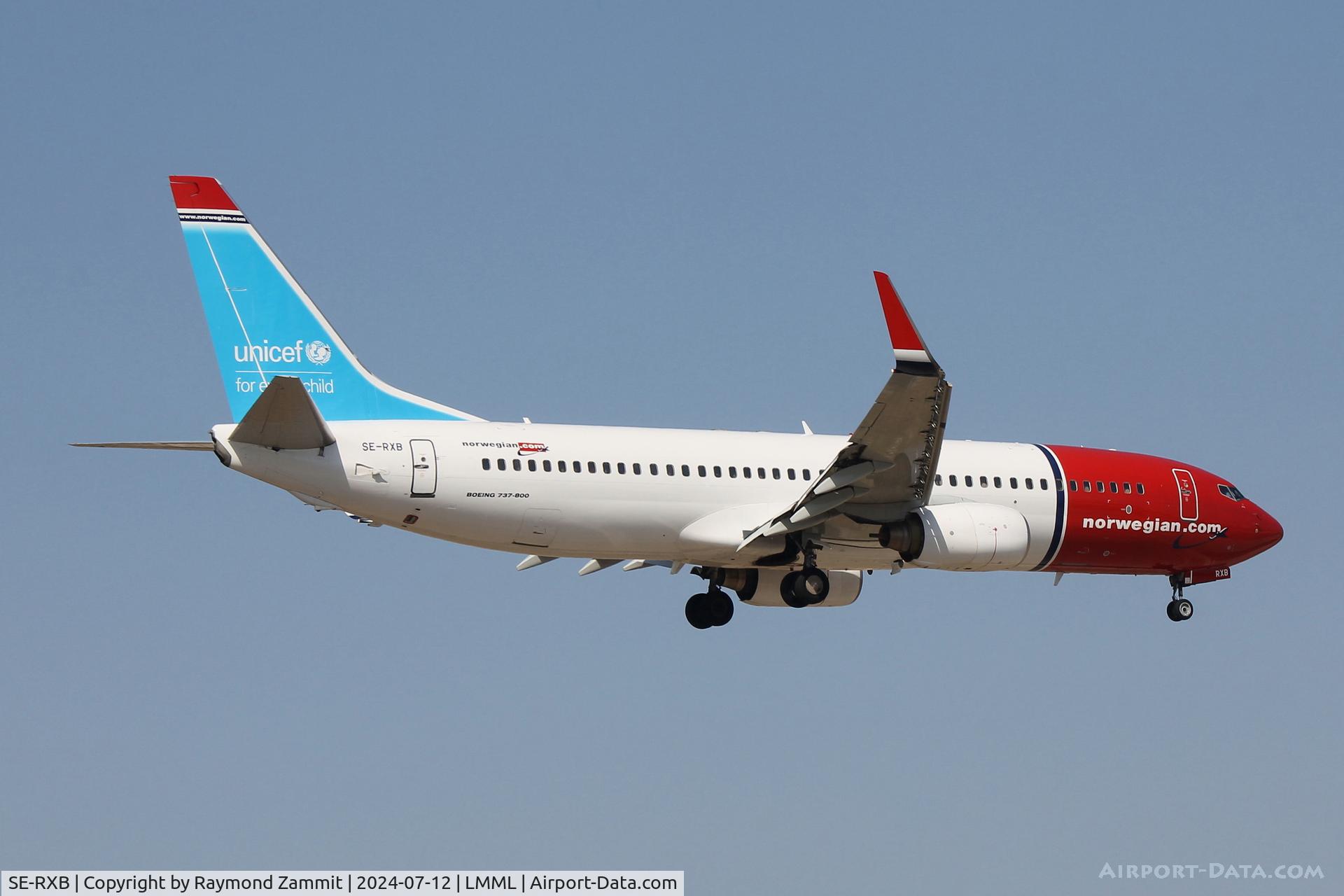 SE-RXB, 2010 Boeing 737-84P C/N 36781, B737-800 SE-RXB Norwegian Air Shuttle