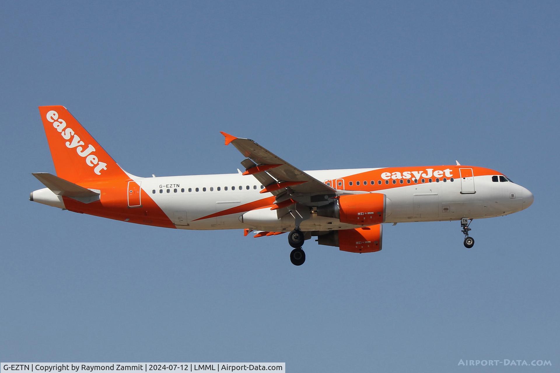 G-EZTN, 2009 Airbus A320-214 C/N 4006, A320 G-EZTN Easyjet