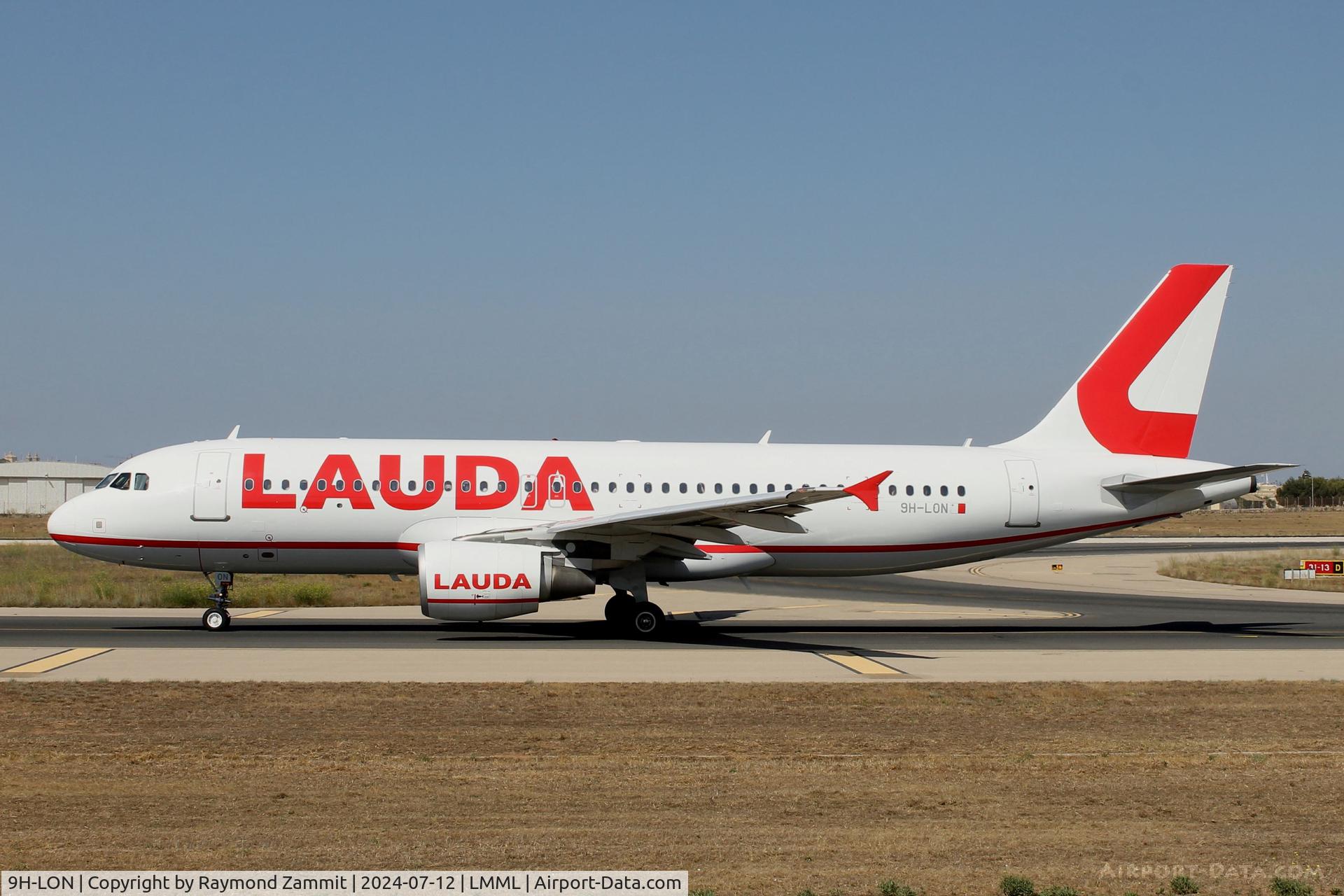 9H-LON, 2007 Airbus A320-214 C/N 3048, A320 9H-LON Lauda Europe