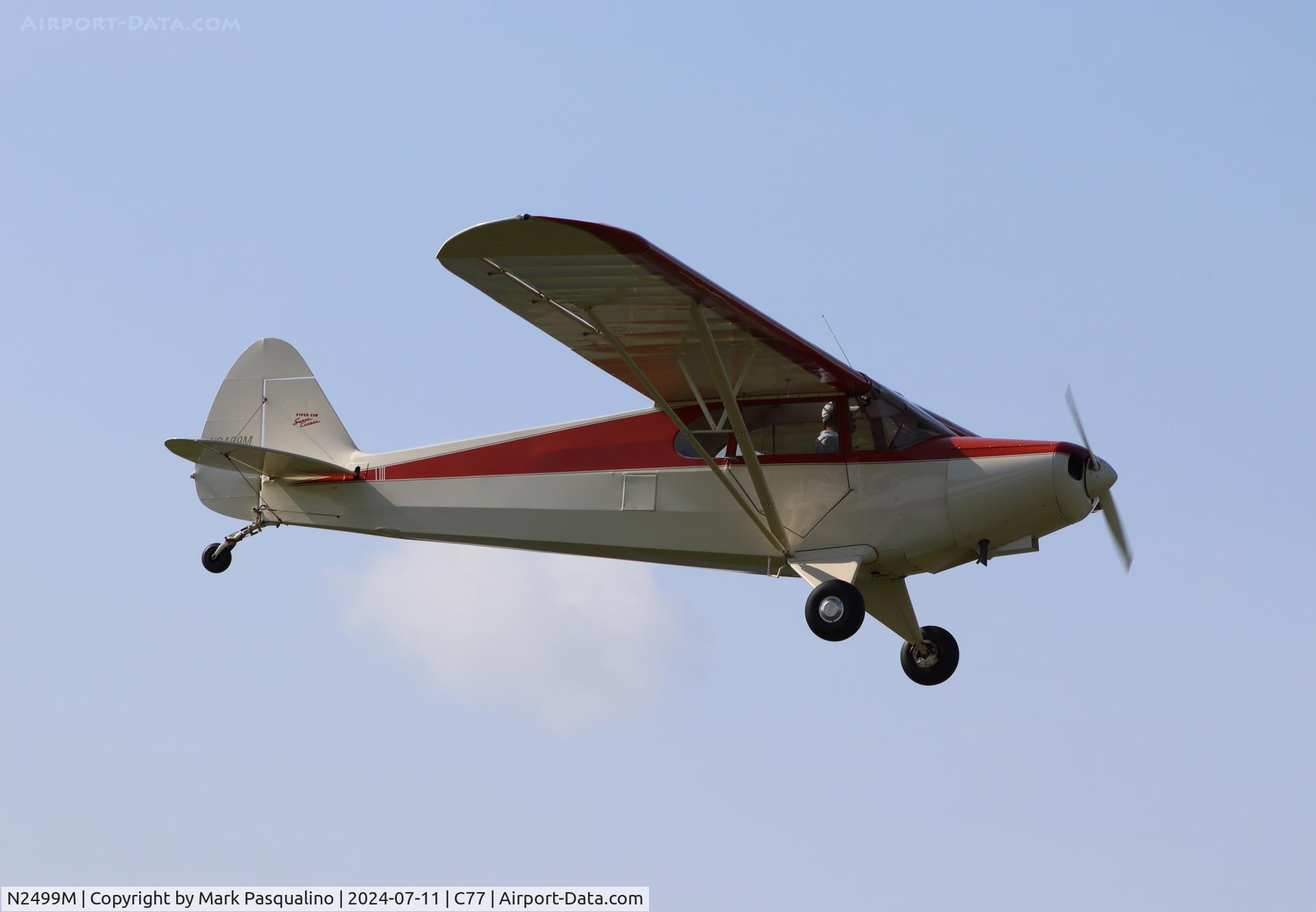 N2499M, 1947 Piper PA-12 Super Cruiser C/N 12-1566, Piper PA-12