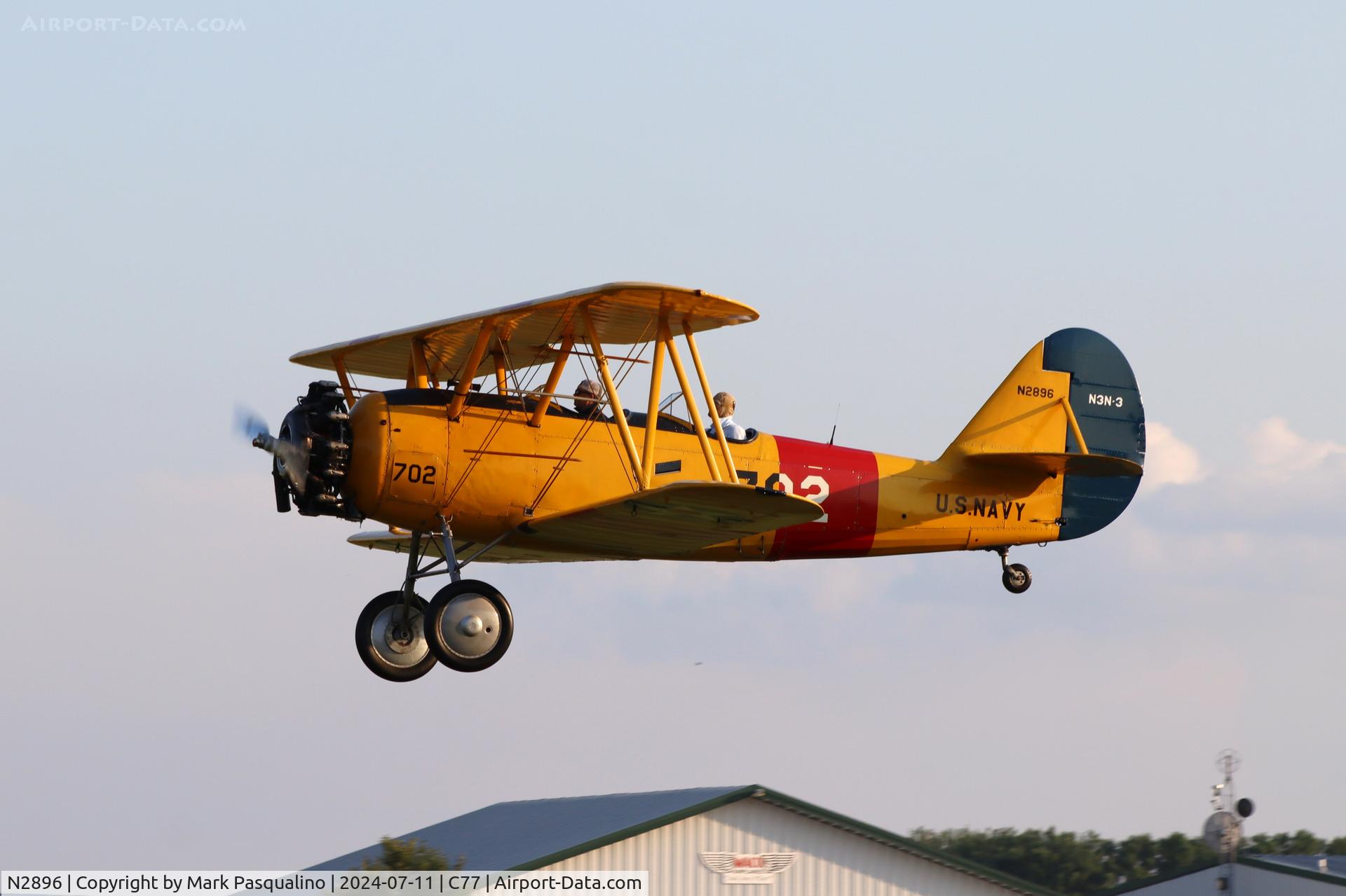 N2896, 1960 Naval Aircraft Factory N3N-3 C/N 2896, Naval Aircraft N3N-3