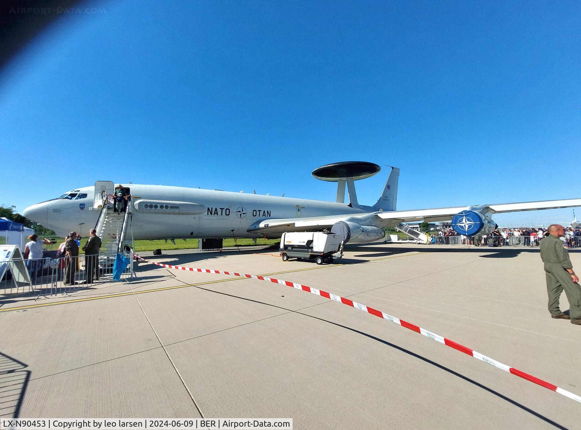 LX-N90453, 1983 Boeing E-3A Sentry C/N 22848, Berlin ILA 9.6.2024