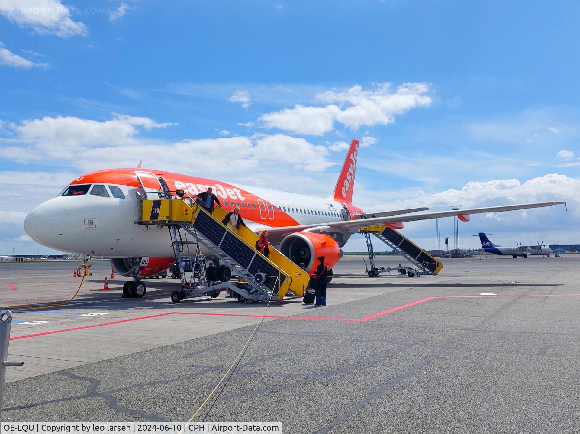 OE-LQU, 2009 Airbus A319-111 C/N 4087, Copenhagen 10.6.2024