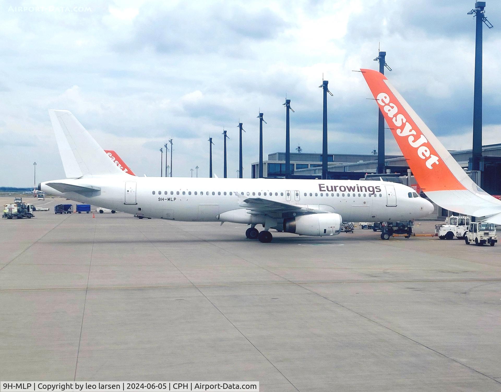 9H-MLP, 2009 Airbus A320-232 C/N 4109, Copenhagen 5.6.2024