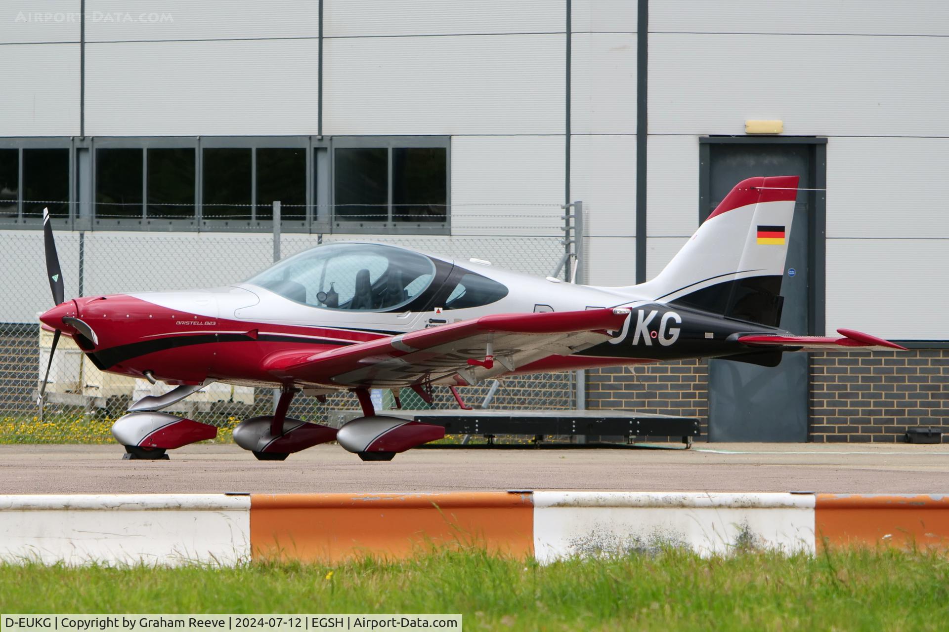 D-EUKG, BRM Aero Bristell B23 C/N Unknown, Parked at Norwich.