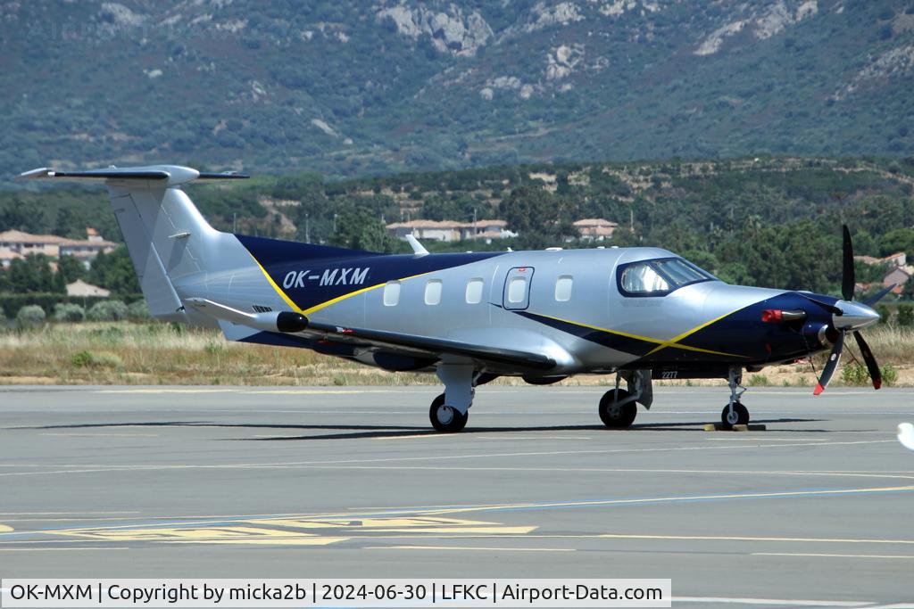OK-MXM, 2023 Pilatus PC-12NGX C/N 2277, Parked