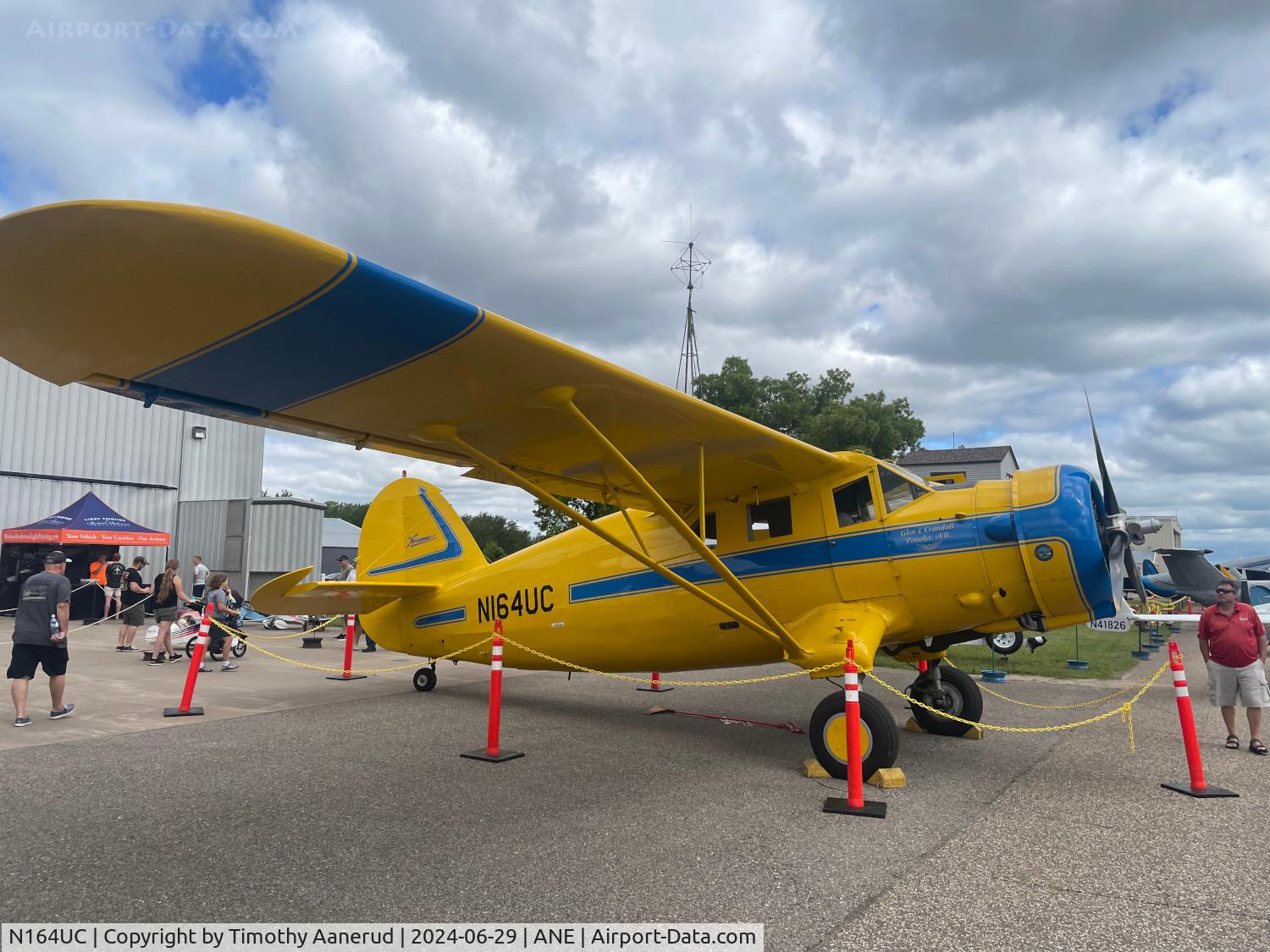 N164UC, 1942 Noorduyn UC-64A Norseman C/N 224, 1942 Noorduyn UC-64A Norseman, c/n: 224, EAA 237 Pancake Breakfast