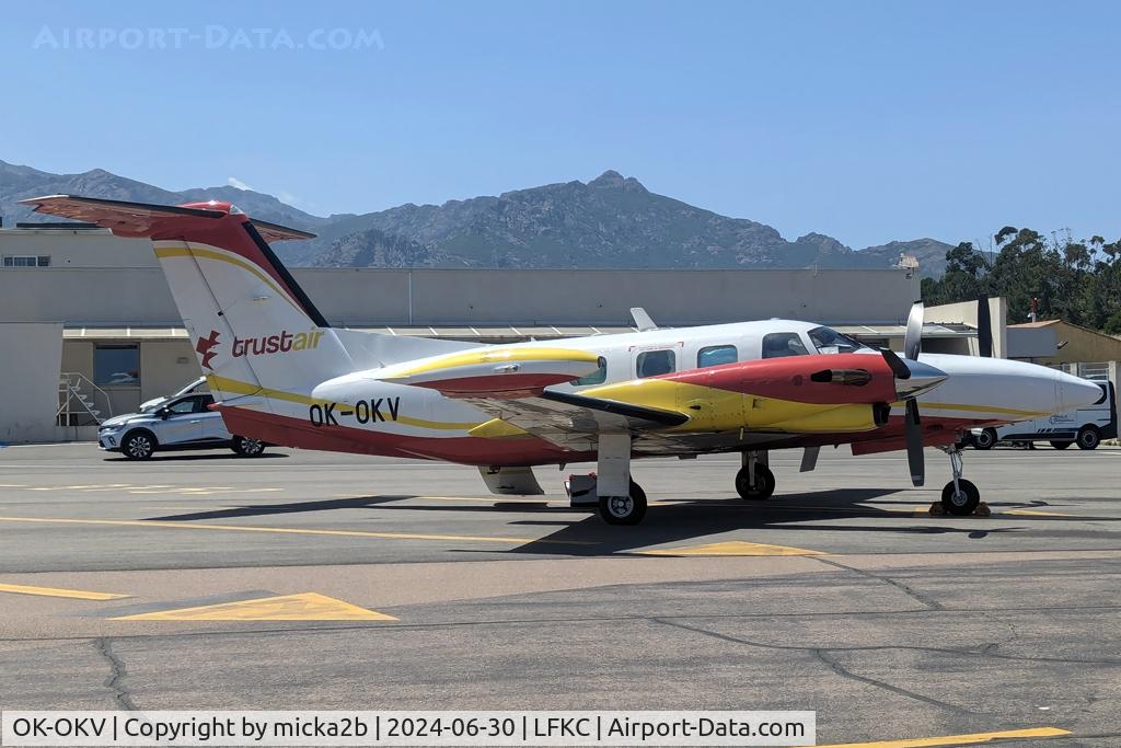 OK-OKV, 1981 Piper PA-42 Cheyenne III C/N 42-8001011, Parked