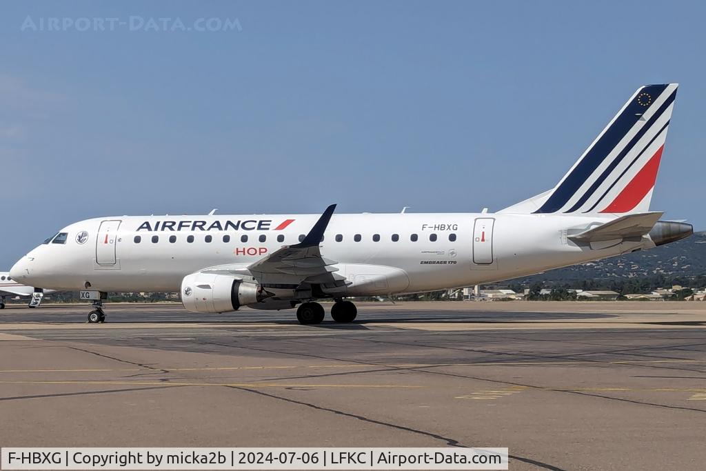 F-HBXG, 2009 Embraer 170ST (ERJ-170-100ST) C/N 17000301, Parked