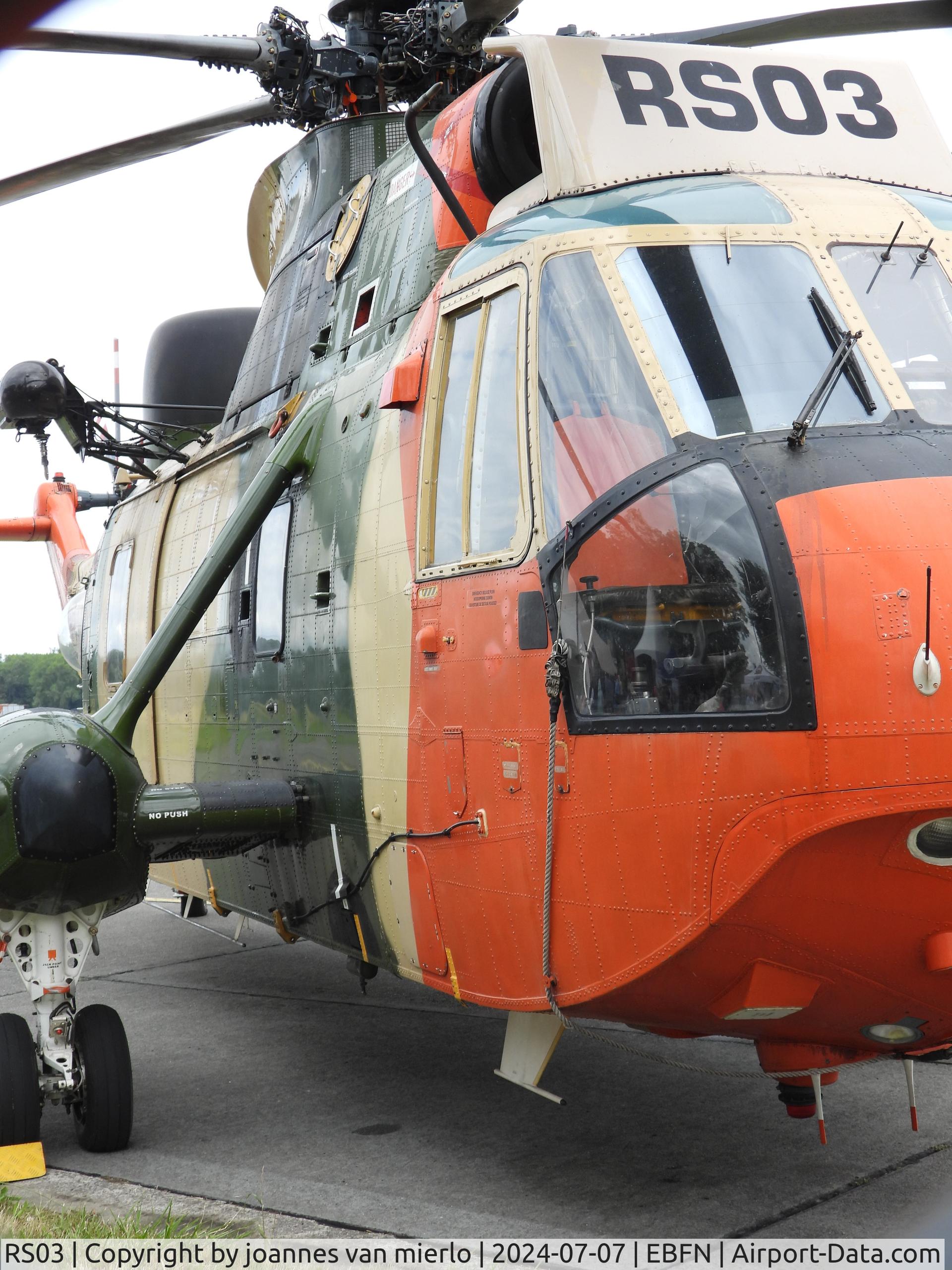 RS03, 1976 Westland Sea King Mk.48 C/N WA833, Static display