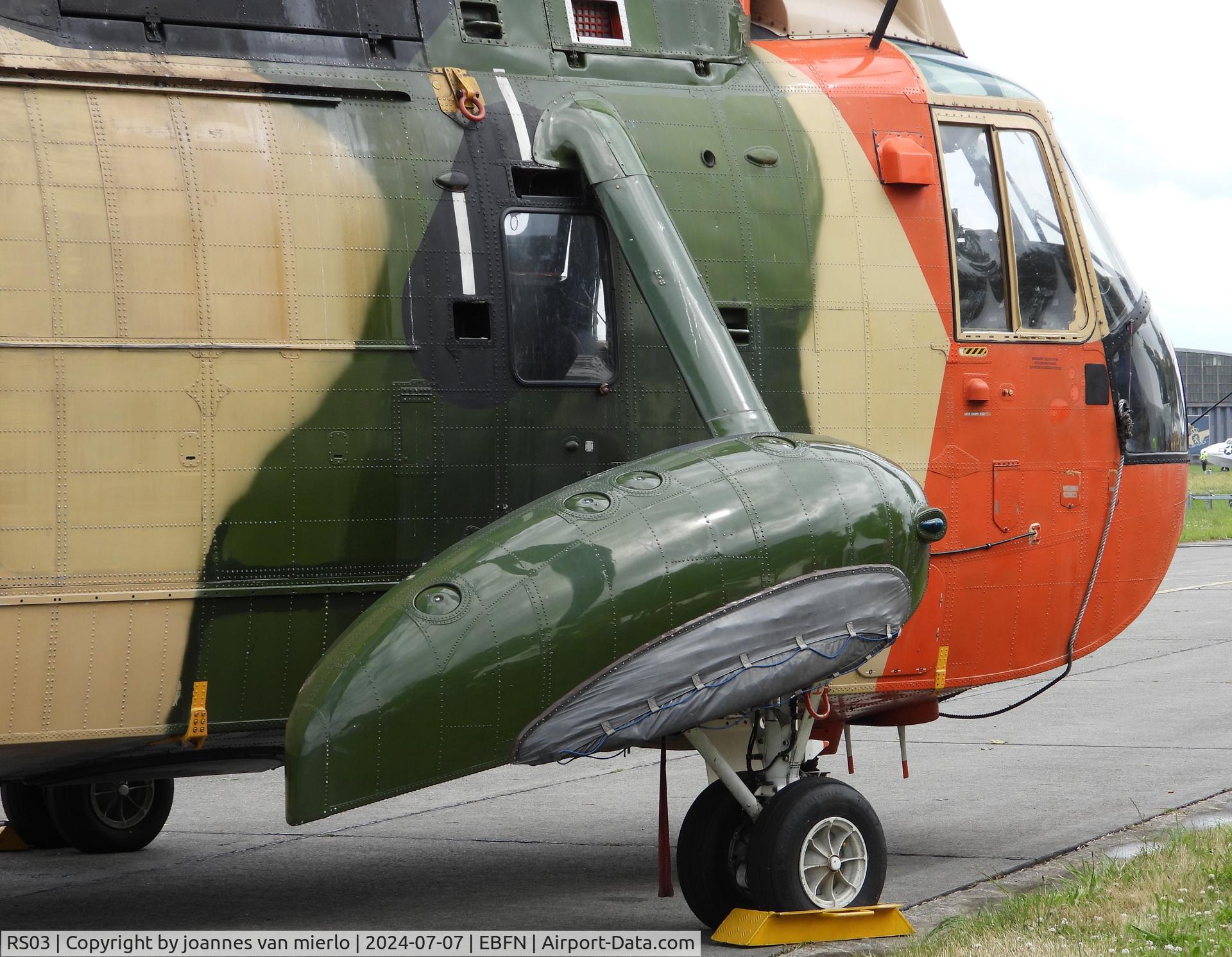 RS03, 1976 Westland Sea King Mk.48 C/N WA833, static display