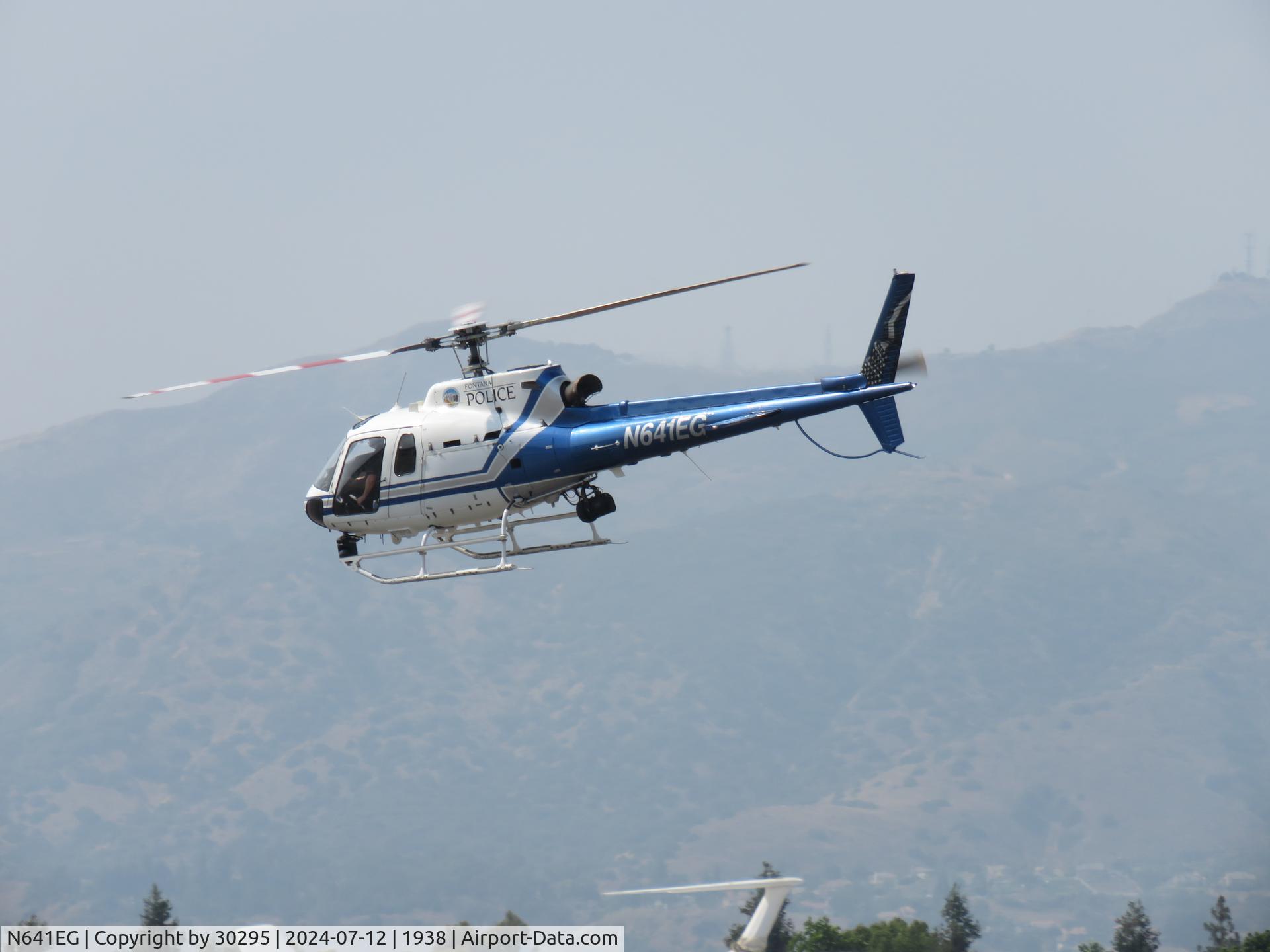 N641EG, 2011 Eurocopter AS-350B-2 Ecureuil Ecureuil C/N 7169, Westbound