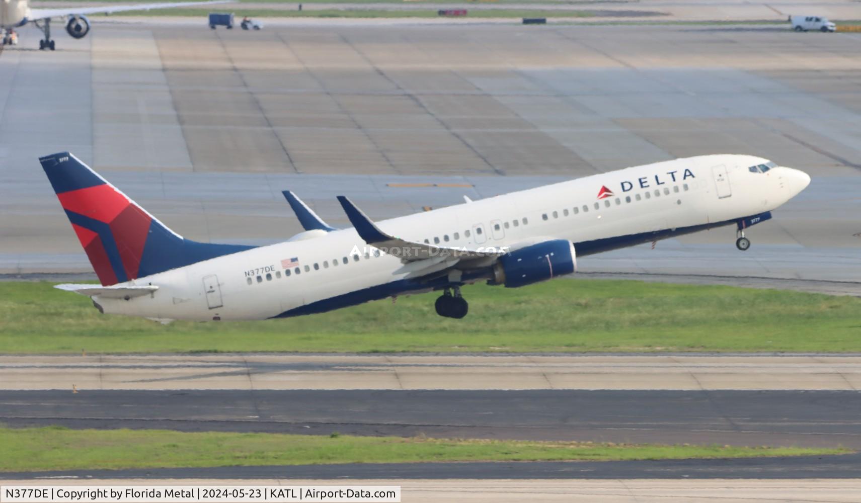 N377DE, 2013 Boeing 737-8EH C/N 39632, DAL 738 zx ATL-SDF