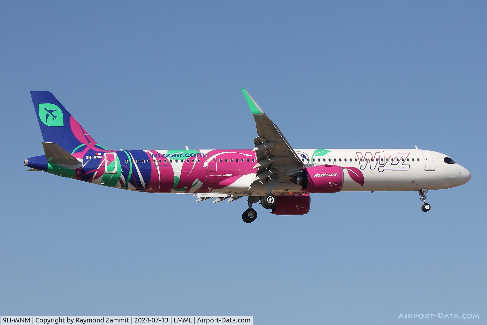 9H-WNM, 2024 Airbus A321-271NX C/N 11969, A321Neo 9H-WNM Wizzair Malta