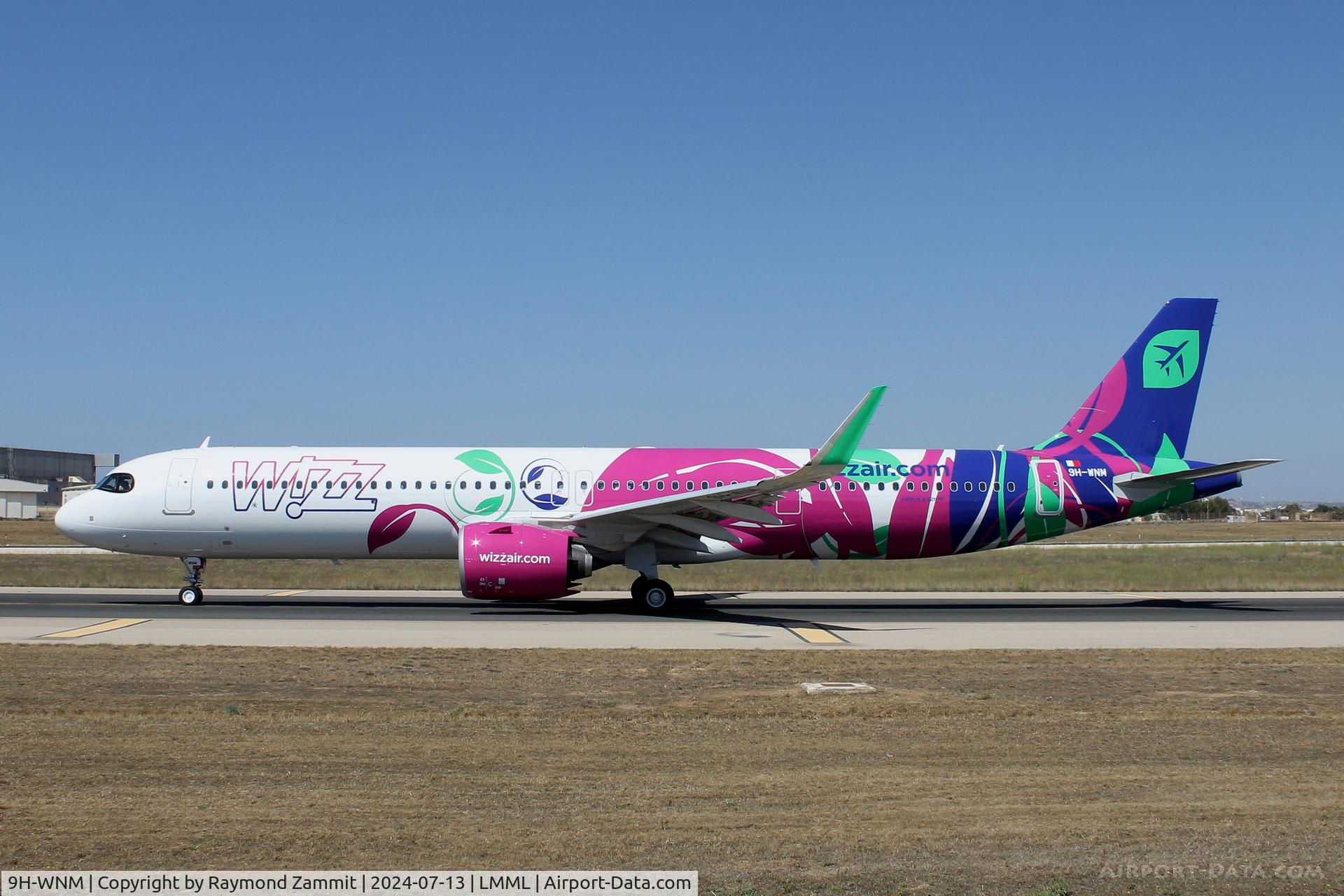 9H-WNM, 2024 Airbus A321-271NX C/N 11969, A321Neo 9H-WNM Wizzair Malta