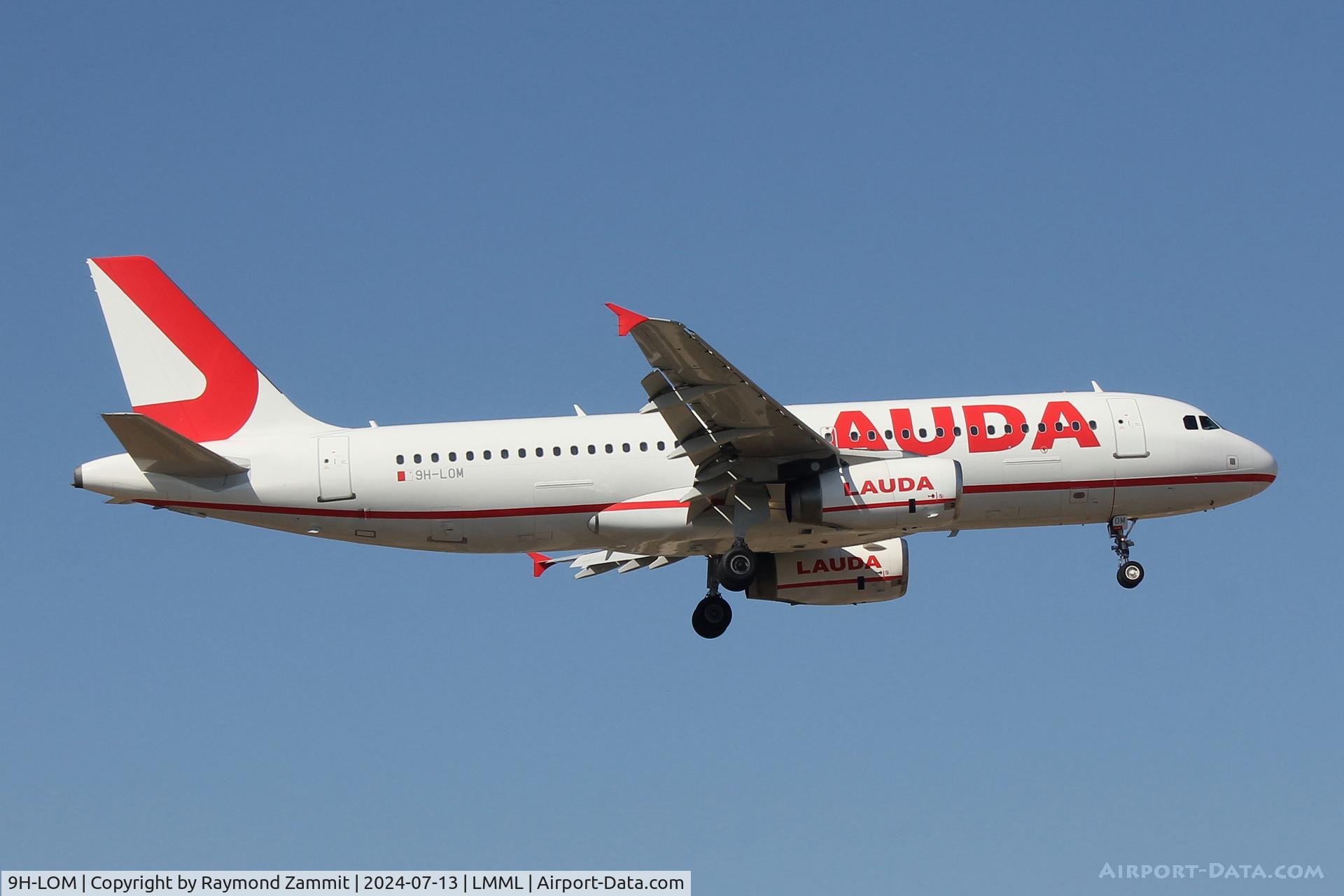 9H-LOM, 2006 Airbus A320-232 C/N 2984, A320 9H-LOM Lauda Europe