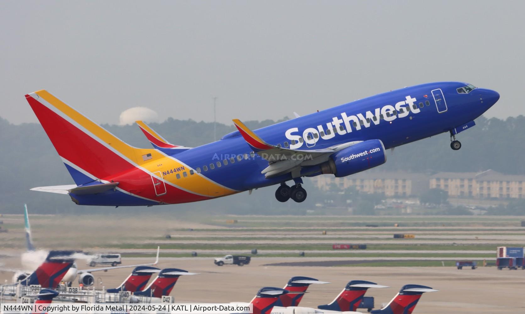 N444WN, 2003 Boeing 737-7H4 C/N 29839, SWA 737 zx ATL-SDF