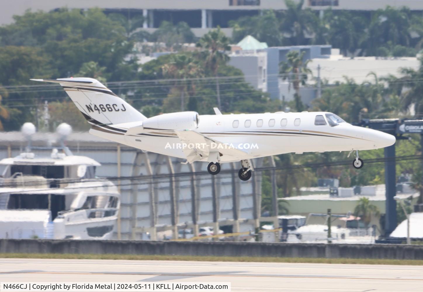 N466CJ, Cessna 525A CitationJet CJ2+ C/N 525A0466, C525A zx MHH-FLL