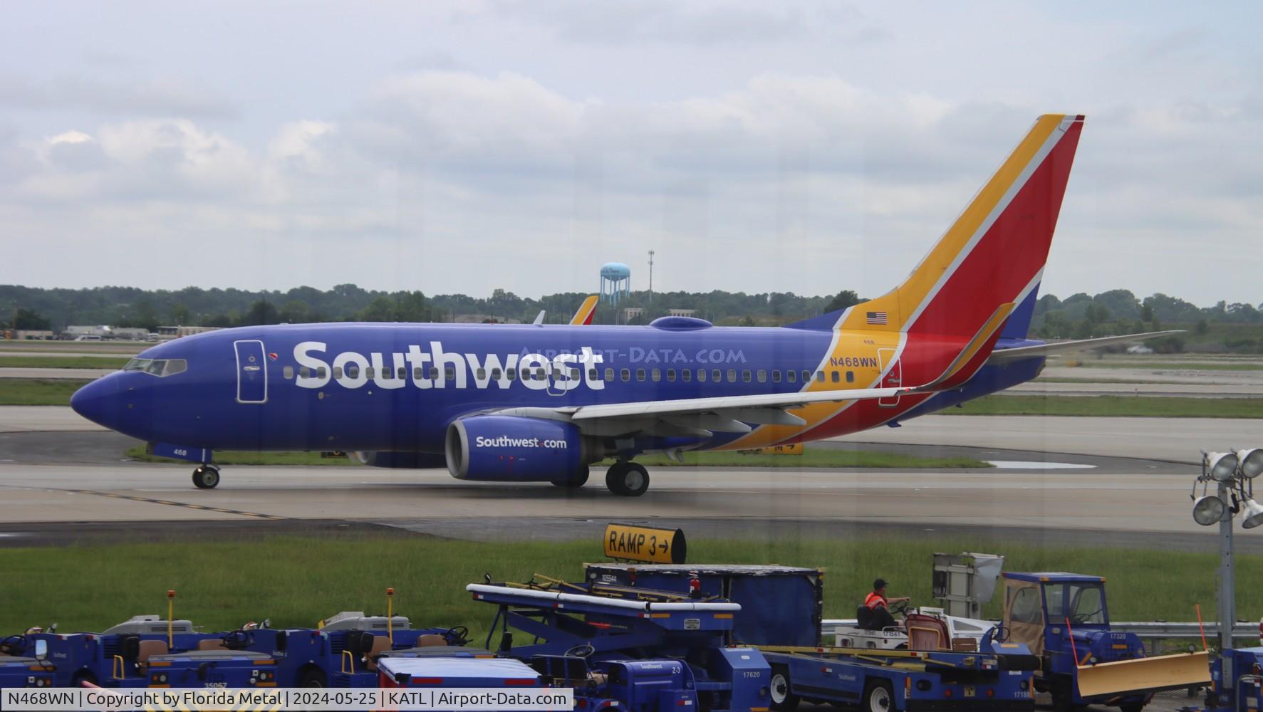 N468WN, 2004 Boeing 737-7H4 C/N 33858, SWA 737 zx ATL-TPA
