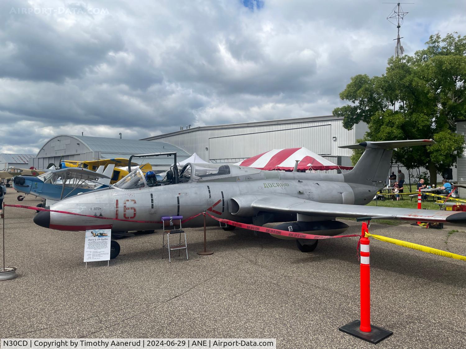 N30CD, 1971 Aero L-29 Delfin C/N 194340, 1971 Aero L-29 Delfin, c/n: 194340, EAA 237 Pancake Breakfast