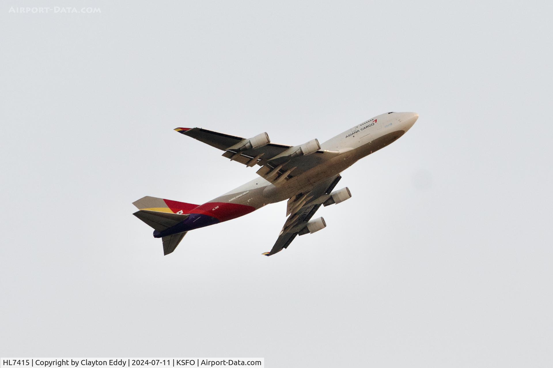 HL7415, 1993 Boeing 747-48EM(BDSF) C/N 25777, SFO 2024.