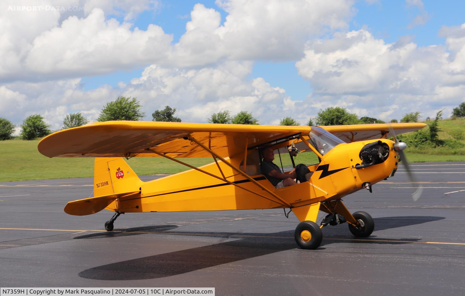 N7359H, 1946 Piper J3C-65 Cub C/N 20621, Piper J3C-65
