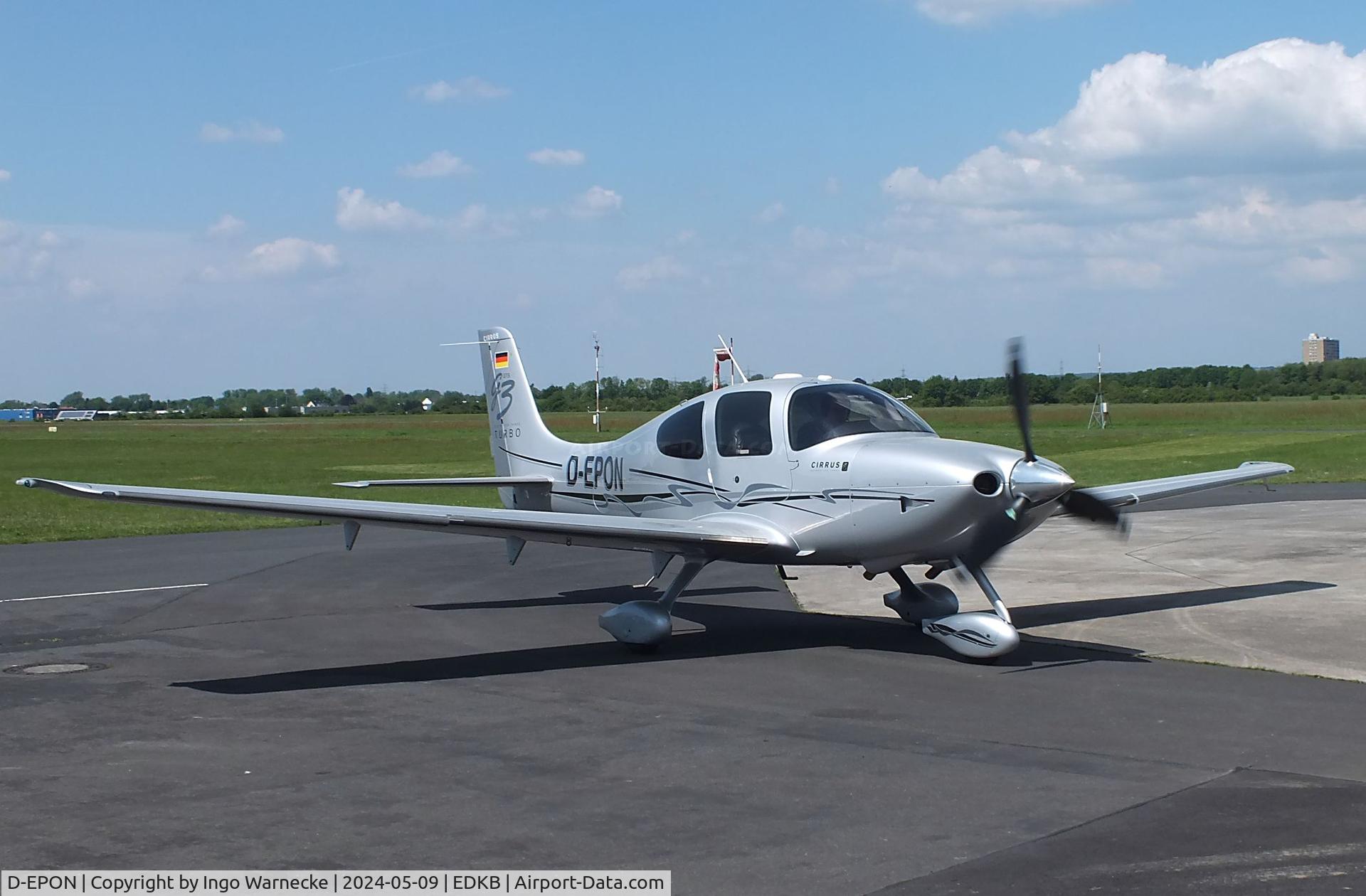 D-EPON, 2007 Cirrus SR22 C/N 2612, Cirrus SR22 G3 GTS Turbo at Bonn-Hangelar airfield '2405