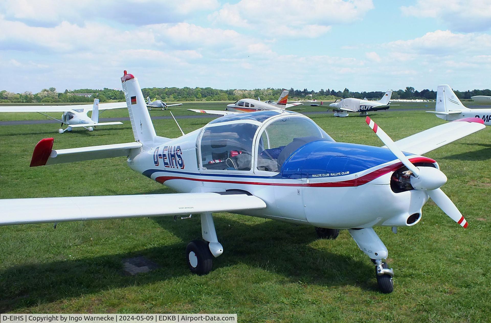 D-EIHS, Socata MS-880B Rallye Club C/N 2044, Morane-Saulnier (SOCATA) MS.880B Rallye Club at Bonn-Hangelar airfield '2405