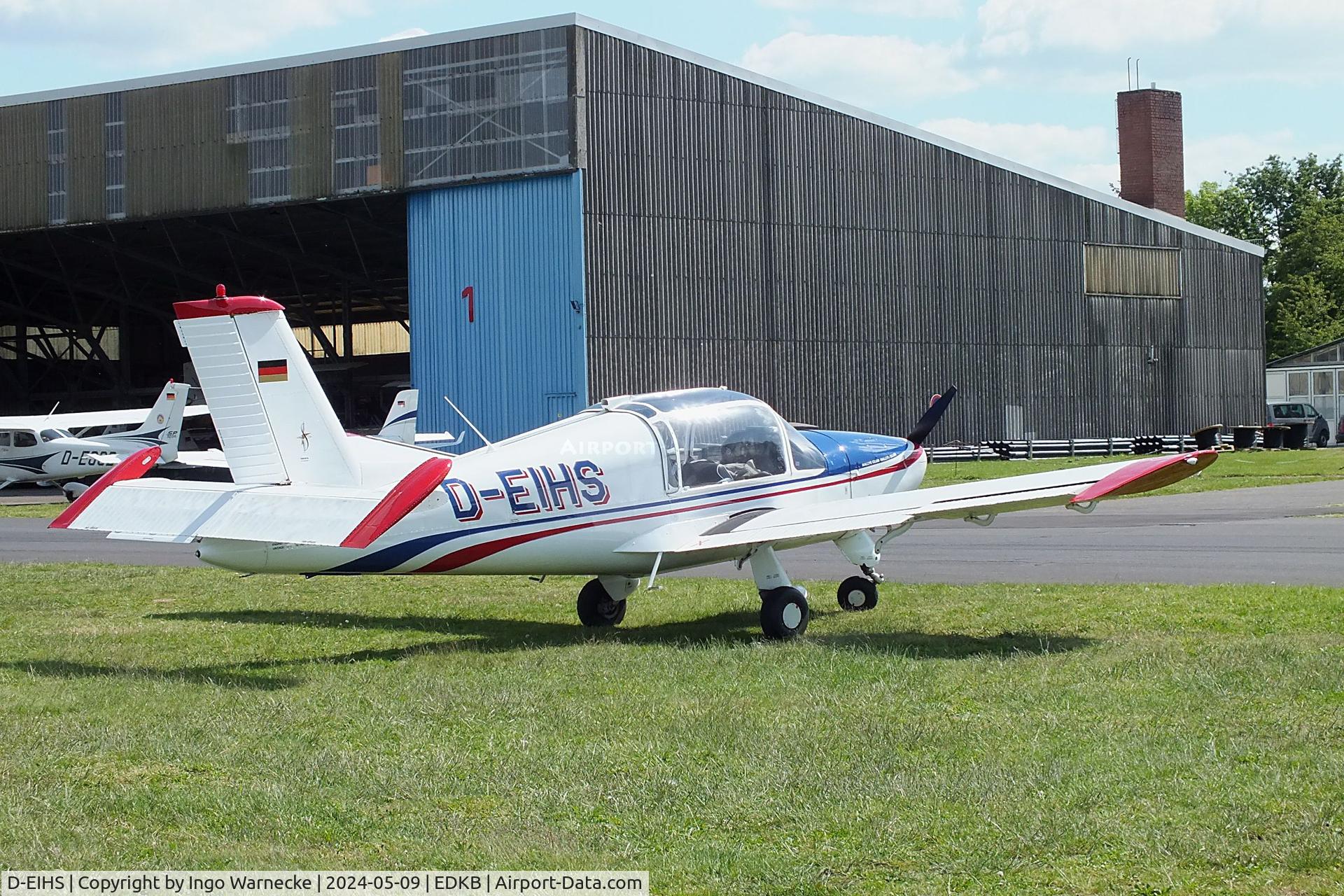 D-EIHS, Socata MS-880B Rallye Club C/N 2044, Morane-Saulnier (SOCATA) MS.880B Rallye Club at Bonn-Hangelar airfield '2405
