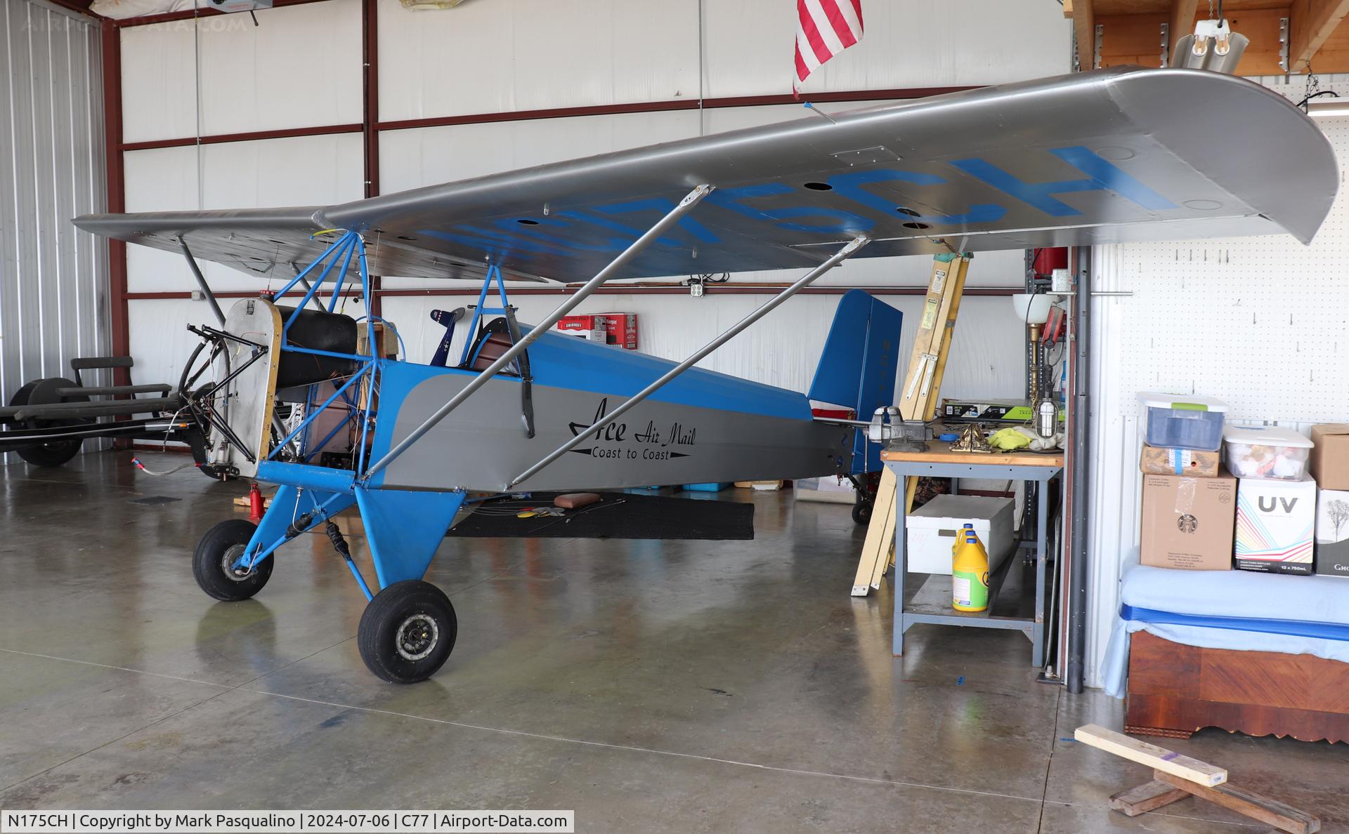 N175CH, Corben Baby Ace Model D C/N 1 (N175CH), Corben Baby Ace Model D