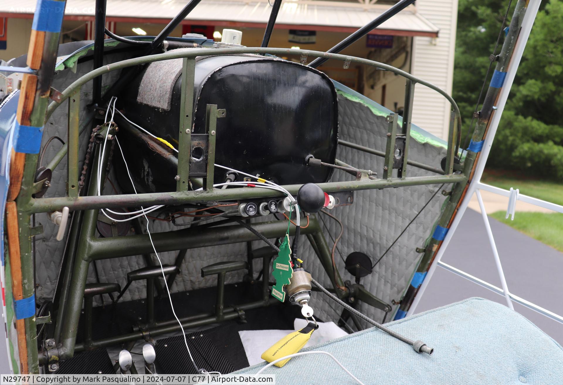 N29747, 1941 Taylorcraft BC12-65 C/N 2594, Taylorcraft BC12-65