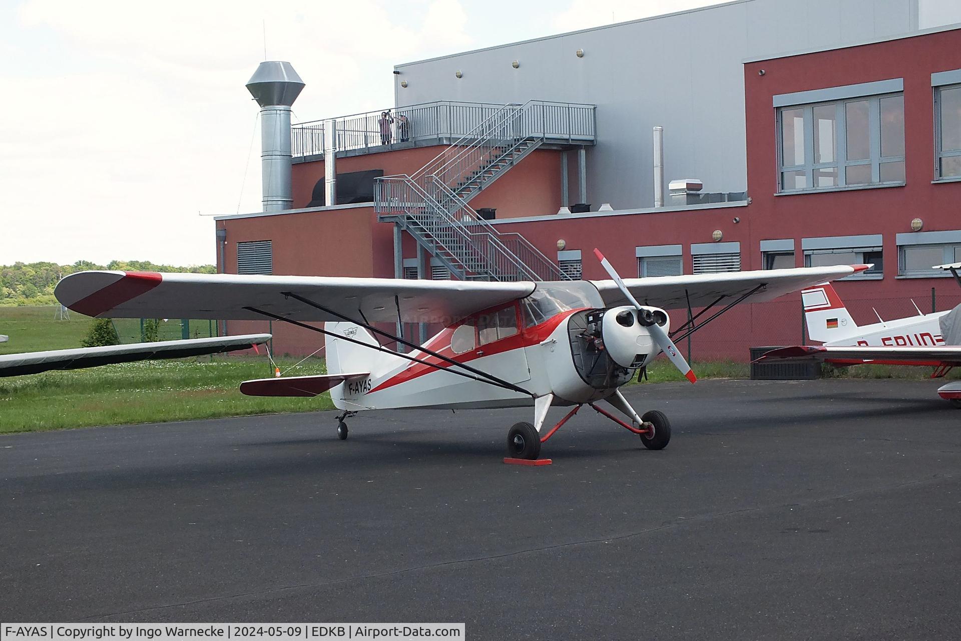 F-AYAS, 1947 Aeronca 11AC Chief C/N 11AC-S-50, Aeronca 11AC Chief at Bonn-Hangelar airfield '2405