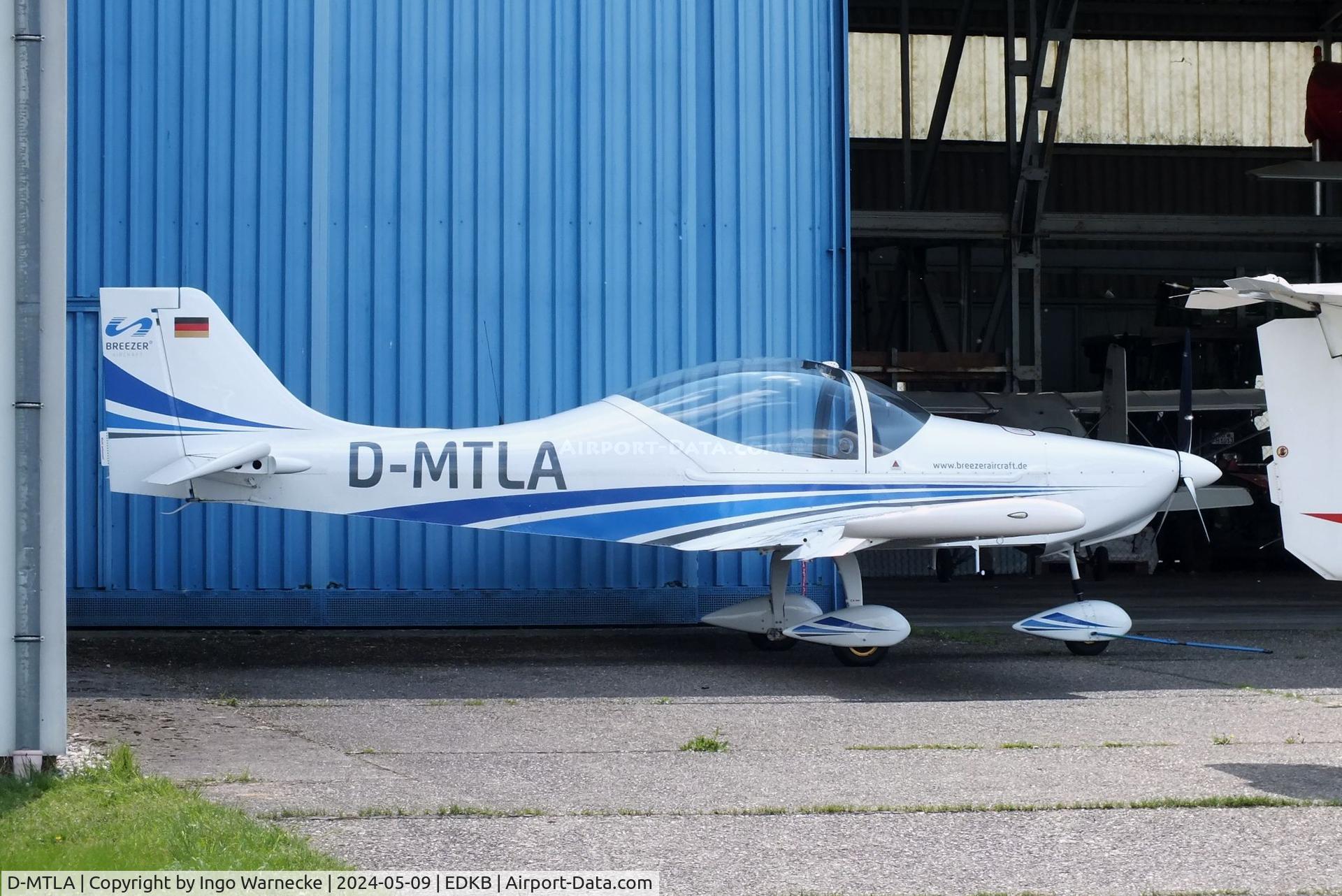 D-MTLA, Aerostyle Breezer B400 C/N not found_D-MTLA, Aerostyle Breezer B400 at Bonn-Hangelar airfield '2405