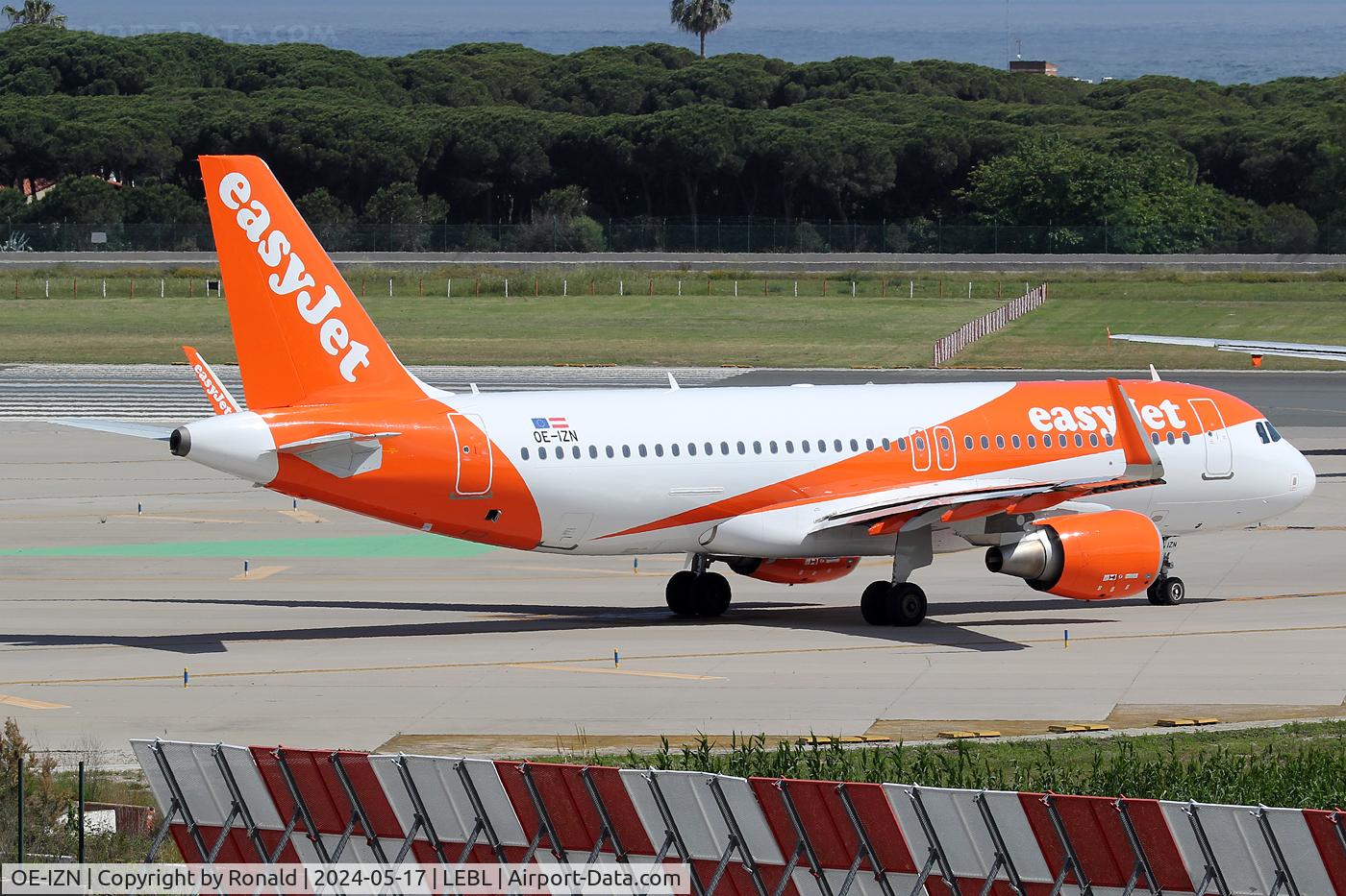 OE-IZN, 2016 Airbus A320-214 C/N 6966, at lebl
