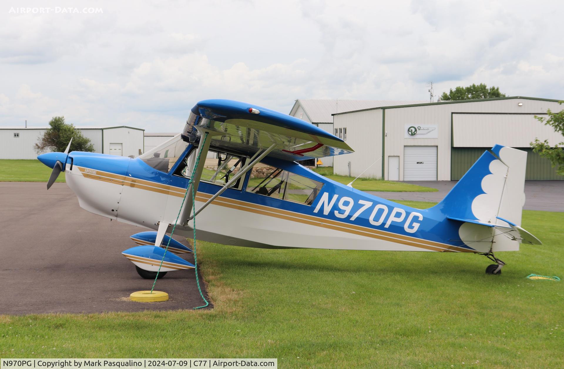 N970PG, 2000 American Champion 7GCAA Citabria C/N 452-2000, American Champion 7GCAA