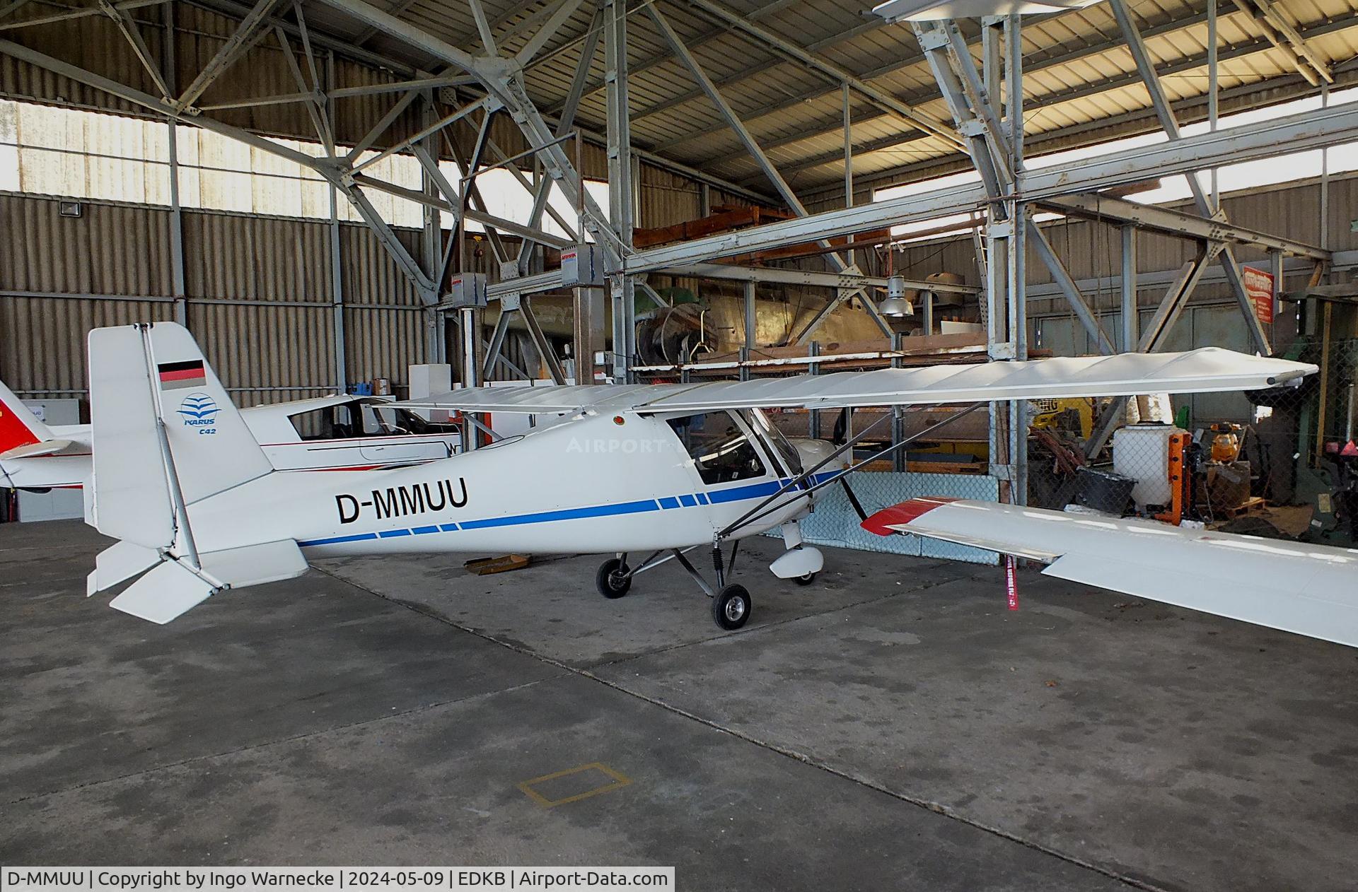 D-MMUU, 1998 Comco Ikarus C42 C/N 9801-6060, Comco Ikarus C42 at Bonn-Hangelar airfield '2405