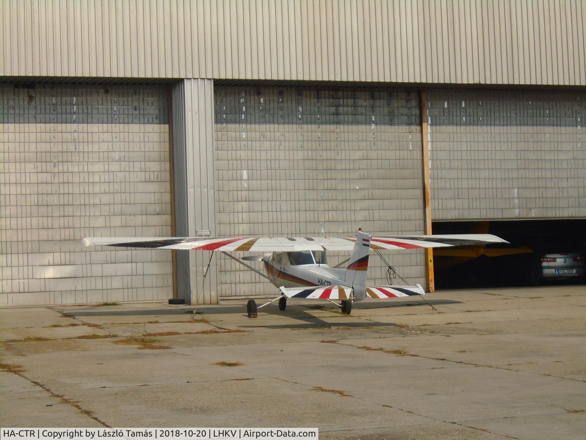 HA-CTR, Reims FRA150L Aerobat C/N 0248, Cessna in front of the hangar...