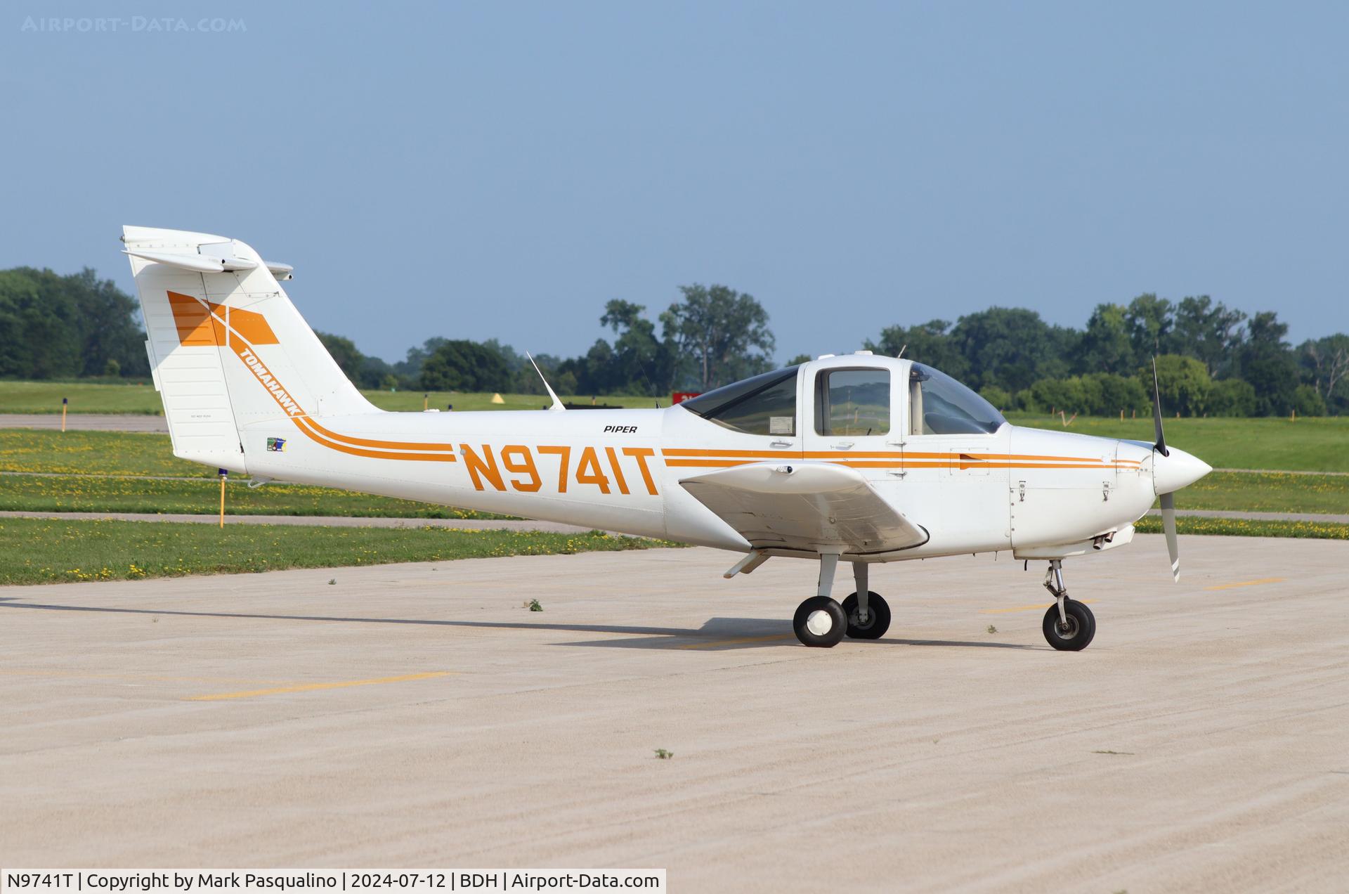 N9741T, 1978 Piper PA-38-112 Tomahawk Tomahawk C/N 38-78A0181, Piper PA-38-112