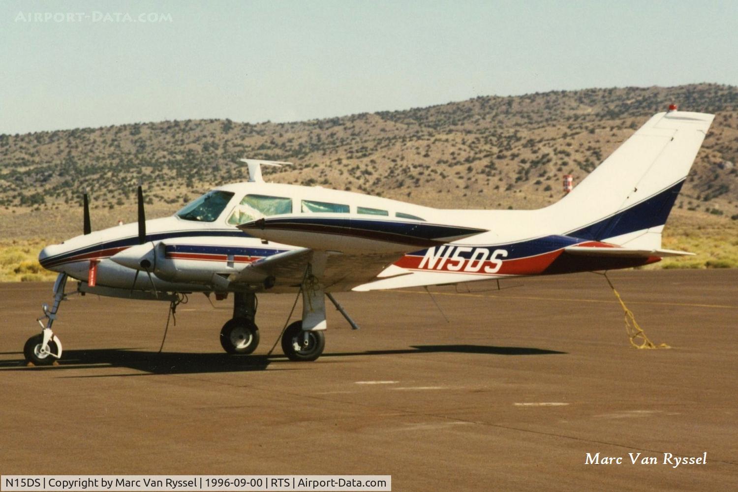 N15DS, 1965 Cessna 320D Executive Skyknight C/N 320D0079, N15DS at Reno Stead in Sept 1996.