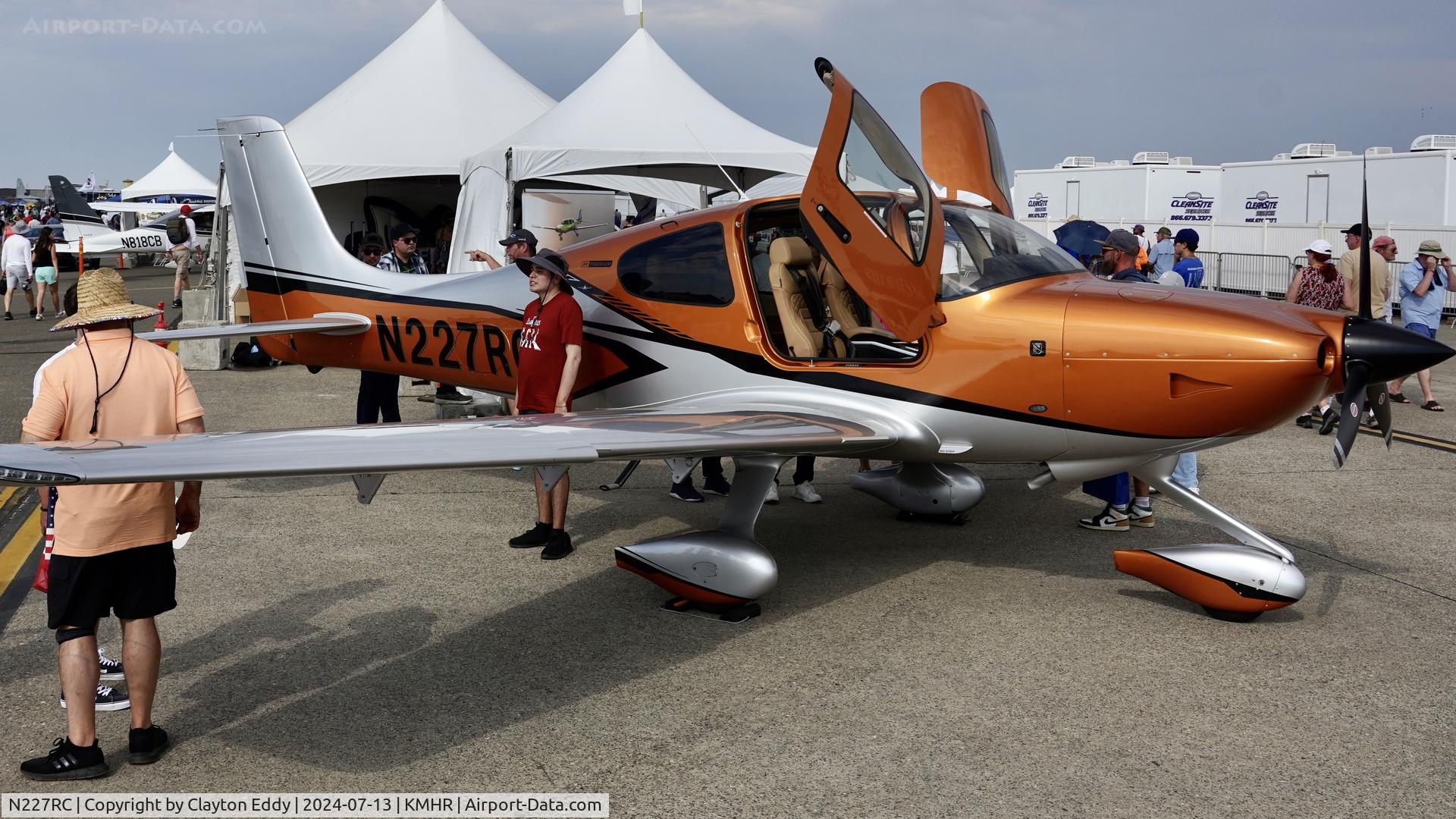 N227RC, 2024 Cirrus Design Corp. SR20 C/N 9920, Capital airshow Mather airport in California 2024.