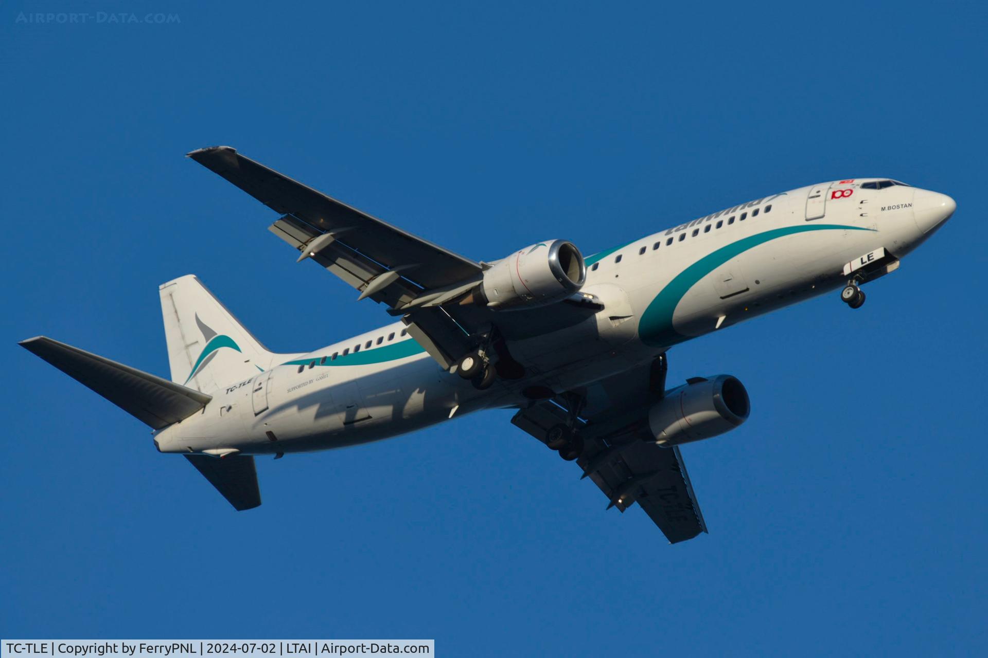 TC-TLE, 1997 Boeing 737-4Q8 C/N 27628, Still going strong B734 of Tailwind